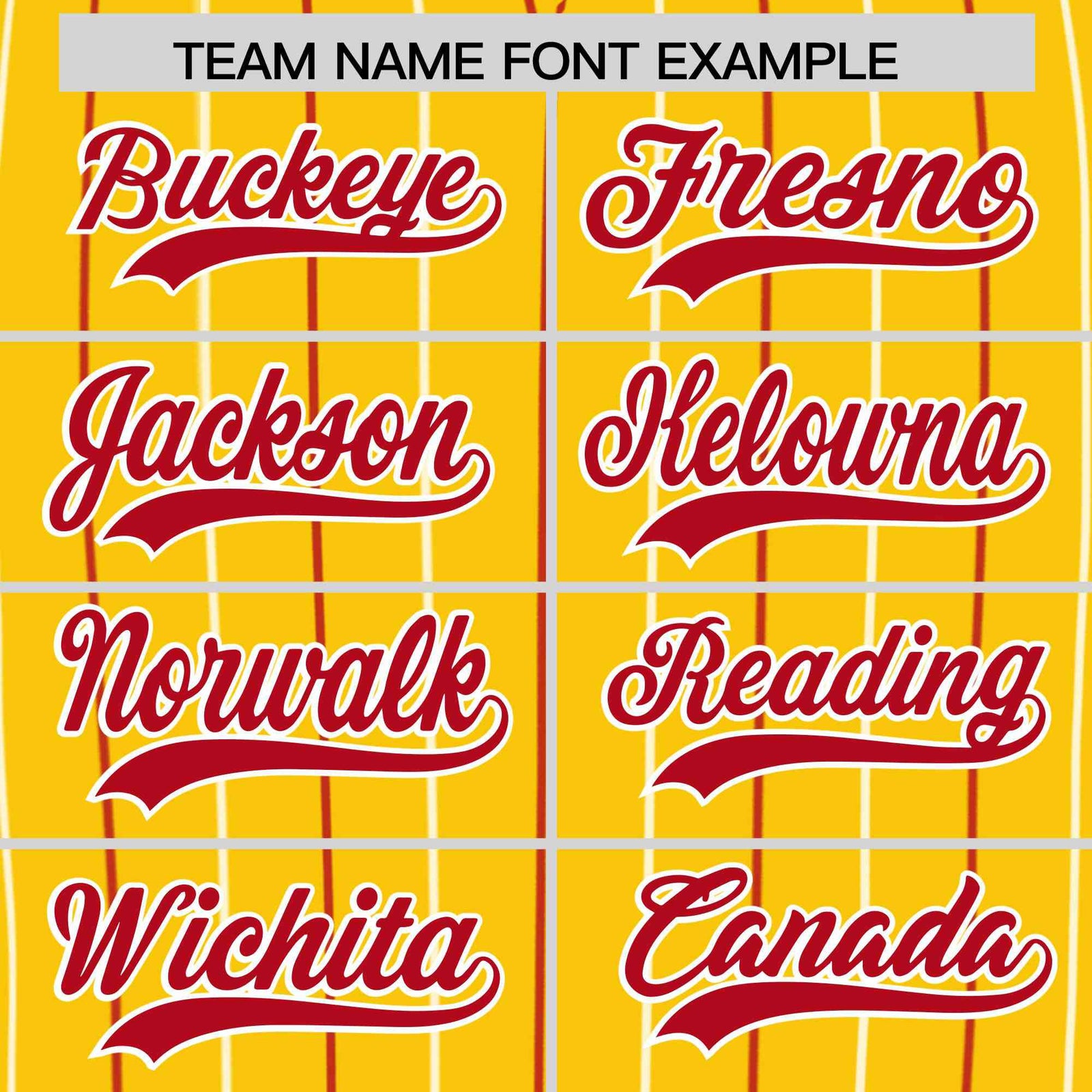 Custom Gold Red and White Bi-Color Stripes Fashion Authentic Baseball Jersey