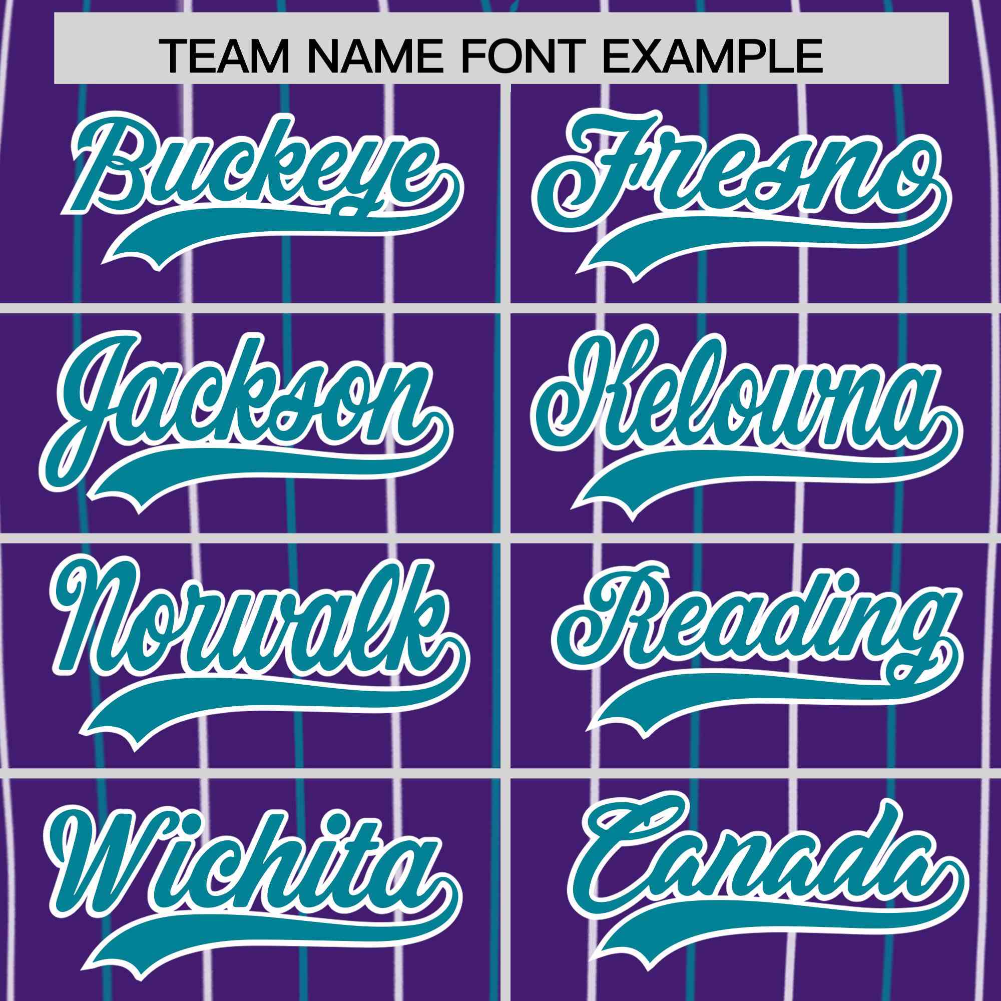 Custom Purple Teal and White Bi-Color Stripes Fashion Authentic Baseball Jersey