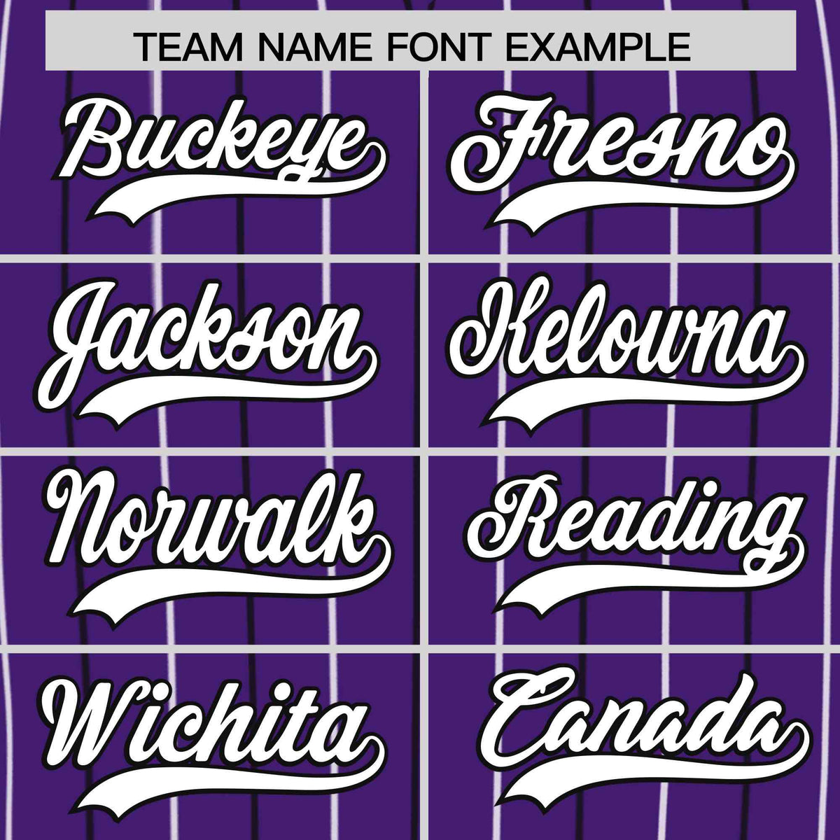 Custom Purple White and Black Bi-Color Stripes Fashion Authentic Baseball Jersey