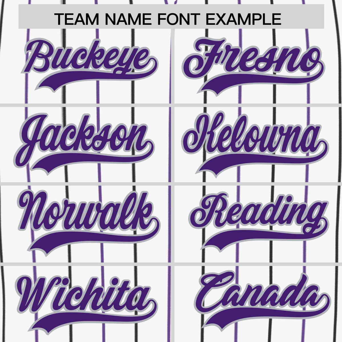 Custom White Purple and Gray Bi-Color Stripes Fashion Authentic Baseball Jersey