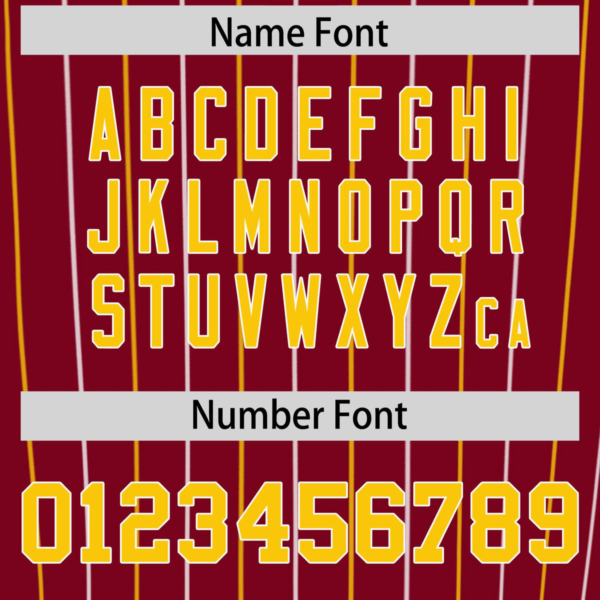 Custom Crimson Gold and White Bi-Color Stripes Fashion Authentic Baseball Jersey