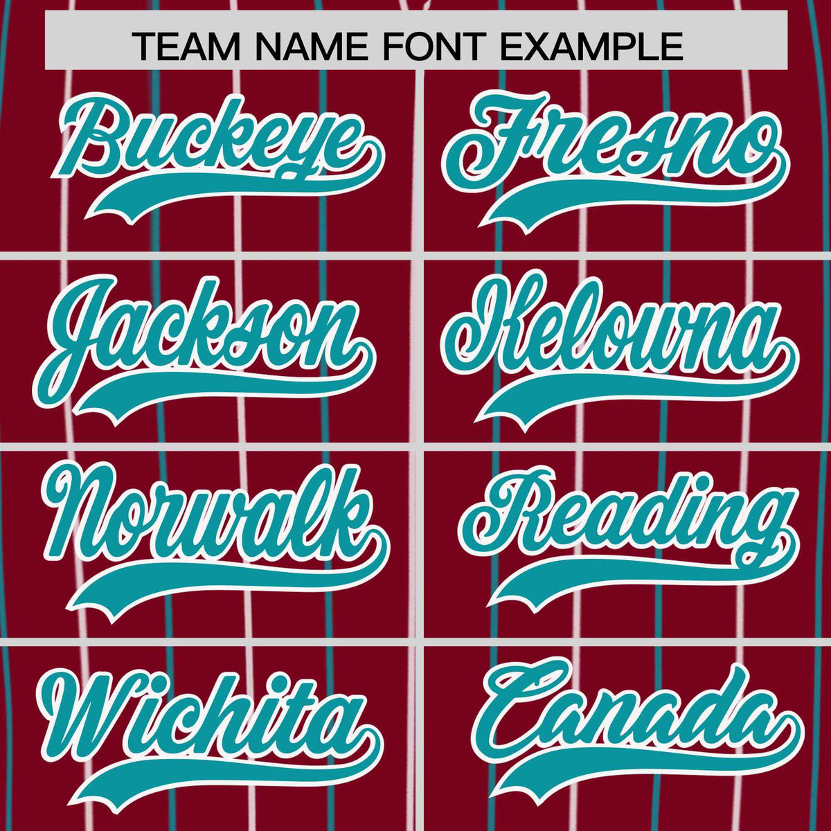 Custom Crimson Aqua and White Bi-Color Stripes Fashion Authentic Baseball Jersey