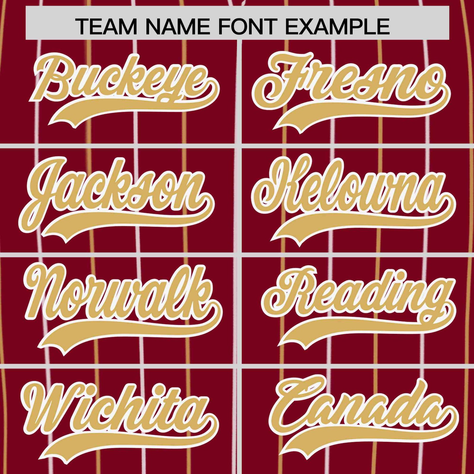 Custom Crimson Old Gold and White Bi-Color Stripes Fashion Authentic Baseball Jersey