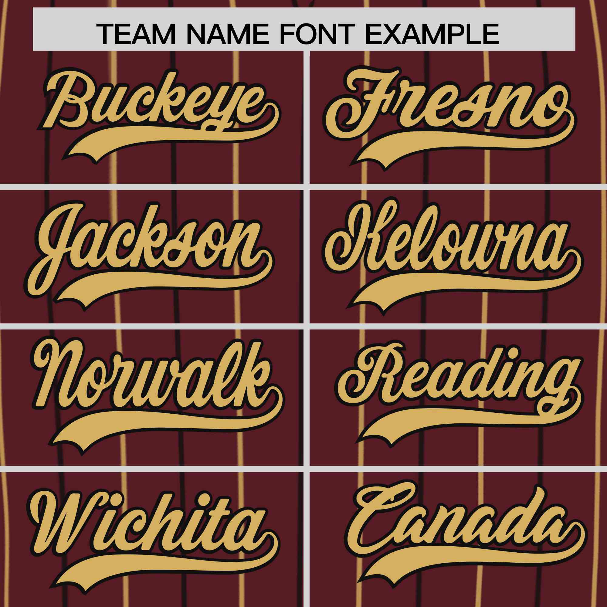 Custom Burgundy Old Gold and Black Bi-Color Stripes Fashion Authentic Baseball Jersey