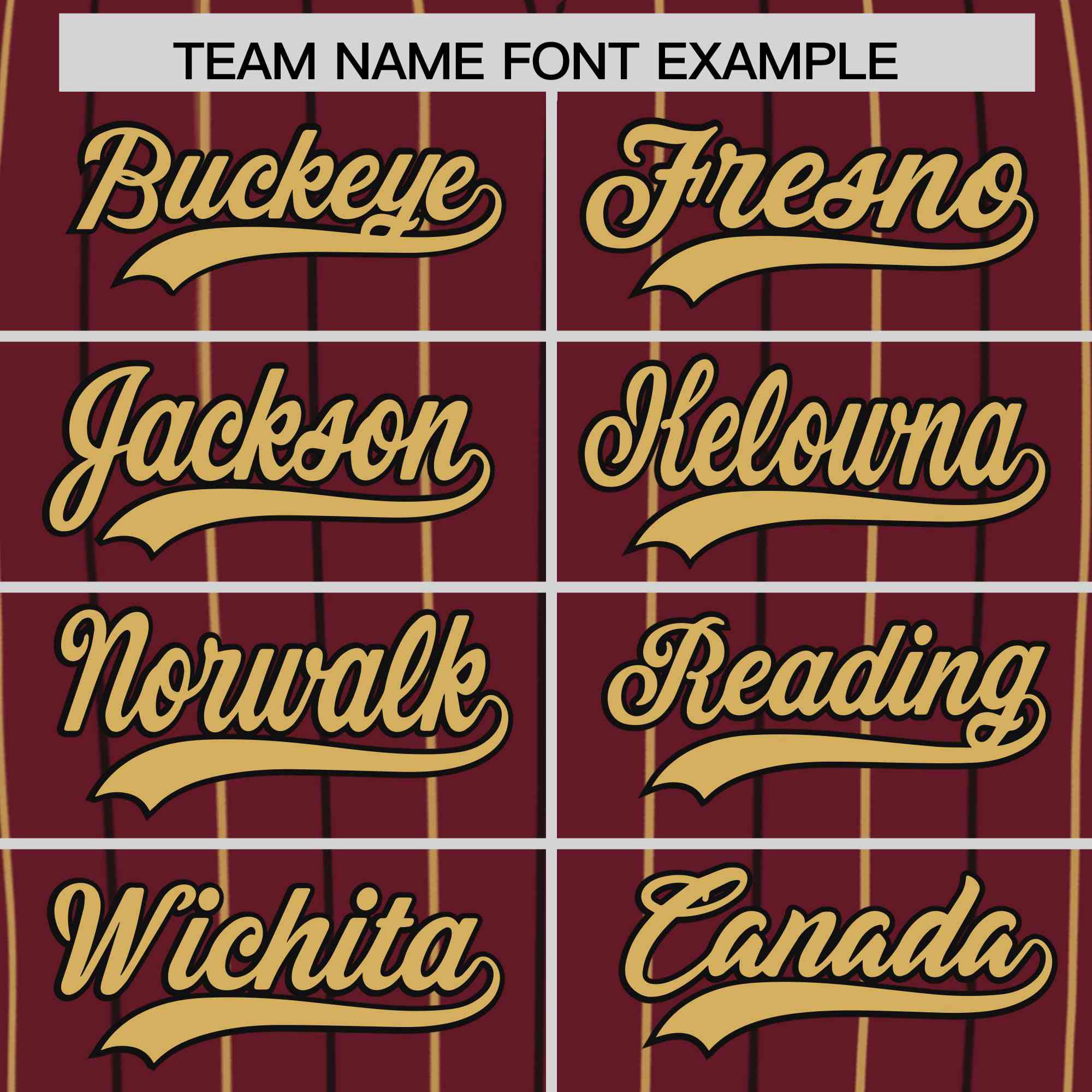 Custom Burgundy Old Gold and Black Bi-Color Stripes Fashion Authentic Baseball Jersey