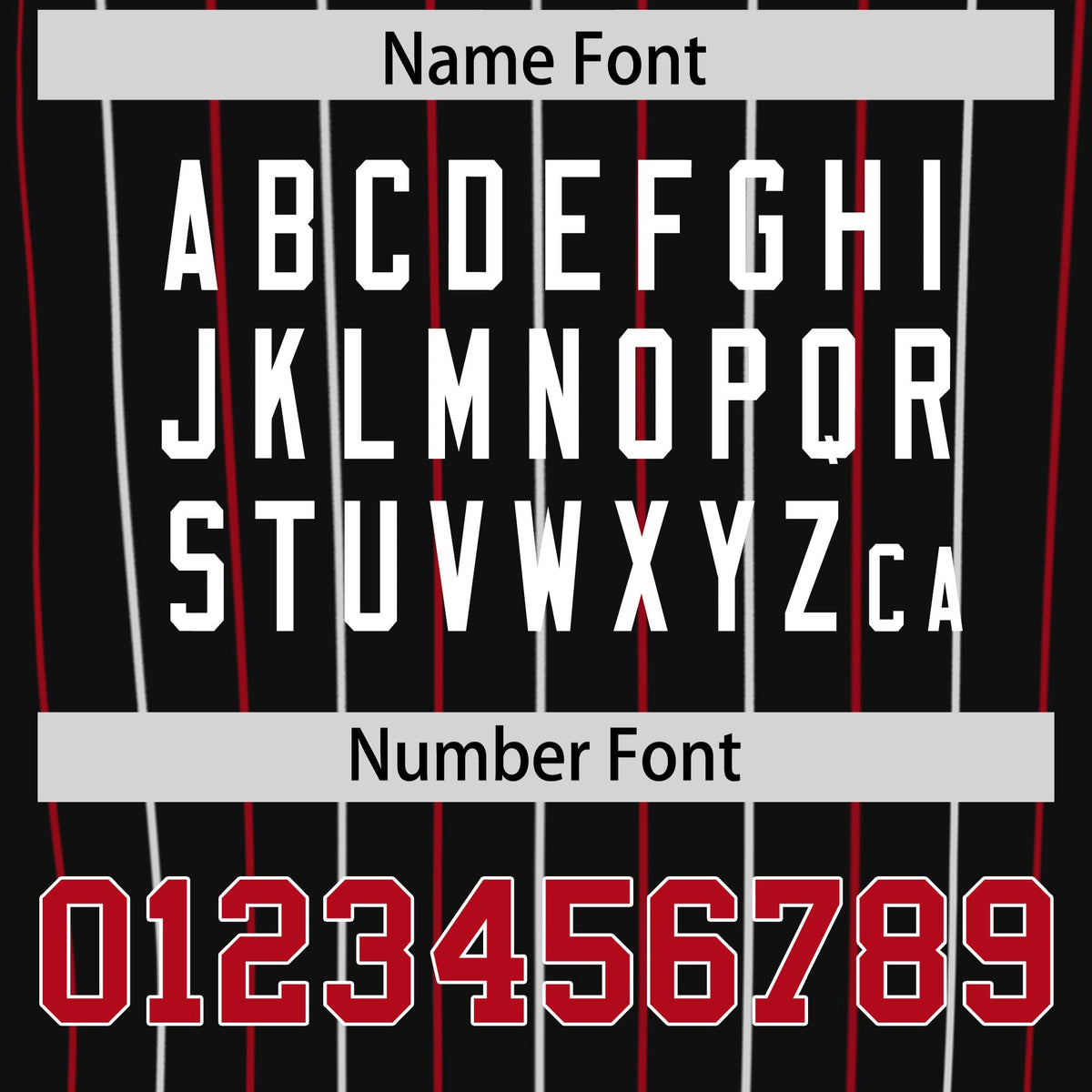 Custom Black Red and White Bi-Color Stripes Fashion Authentic Baseball Jersey