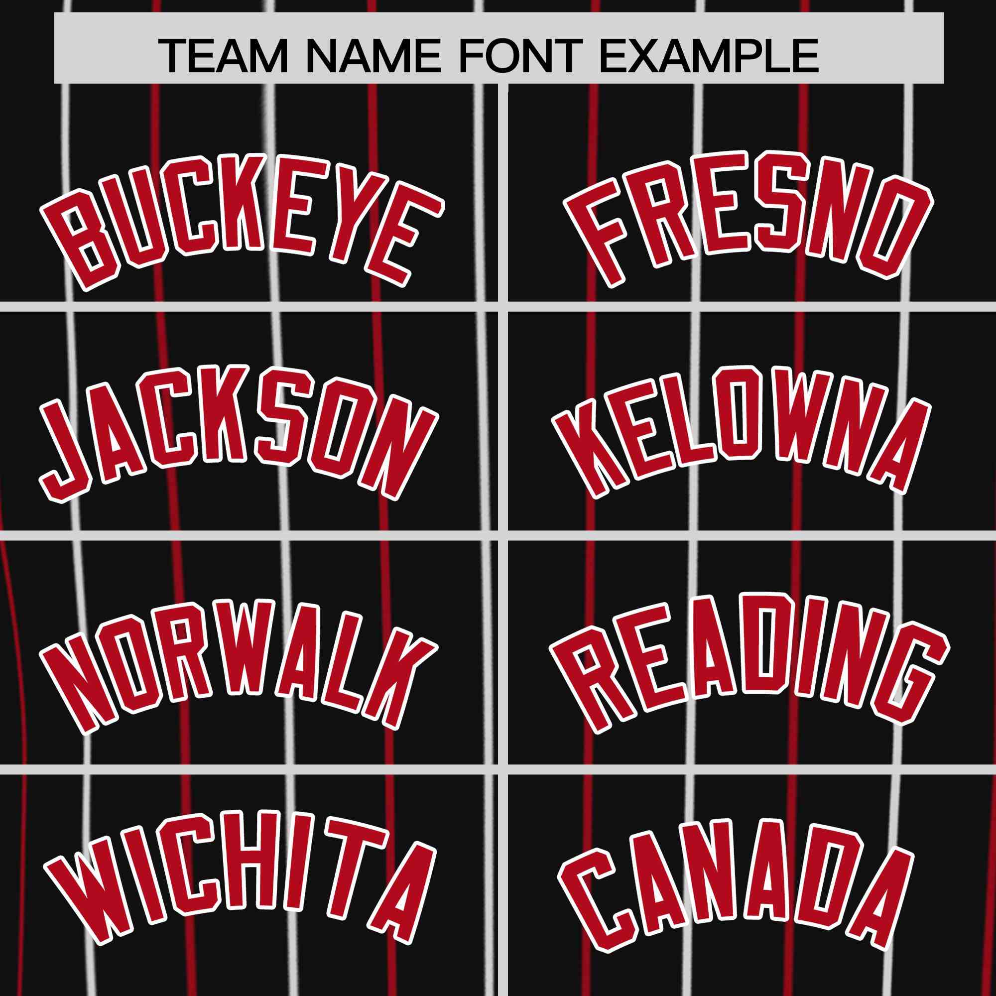 Custom Black Red and White Bi-Color Stripes Fashion Authentic Baseball Jersey