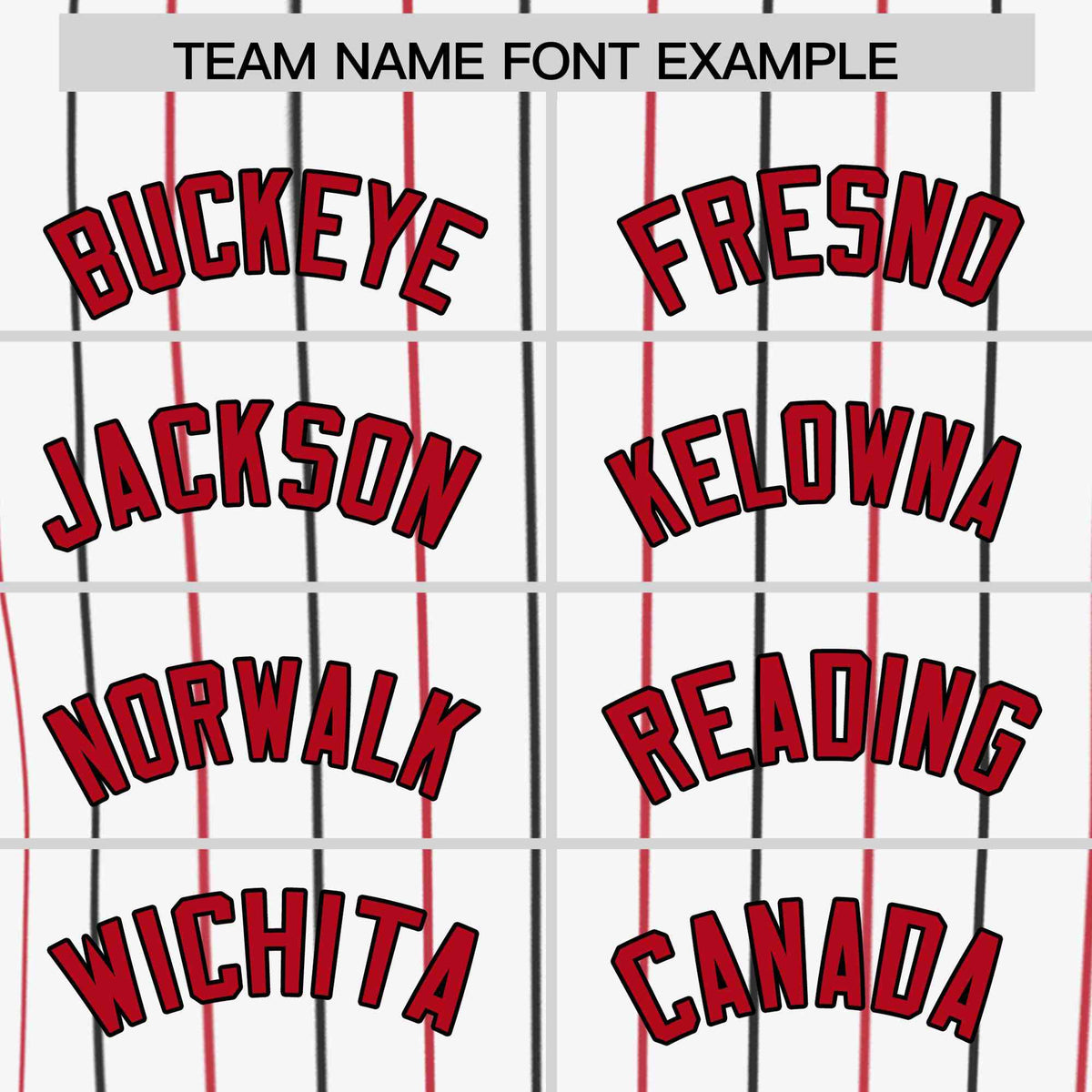 Custom White Red and Black Bi-Color Stripes Fashion Authentic Baseball Jersey