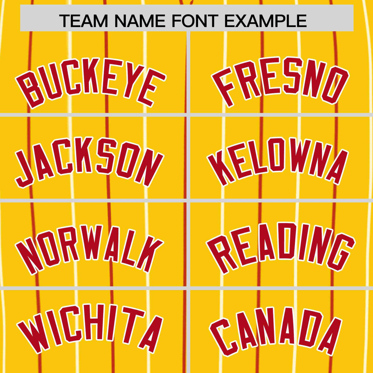 Custom Gold Red and White Bi-Color Stripes Fashion Authentic Baseball Jersey