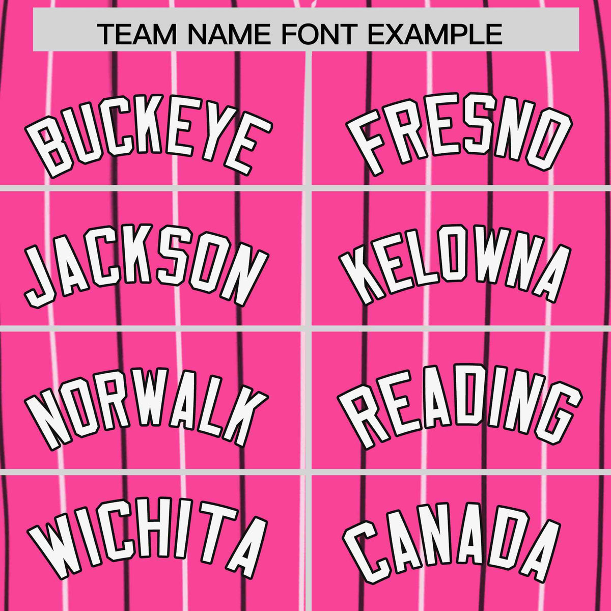 Custom Pink White and Black Bi-Color Stripes Fashion Authentic Baseball Jersey