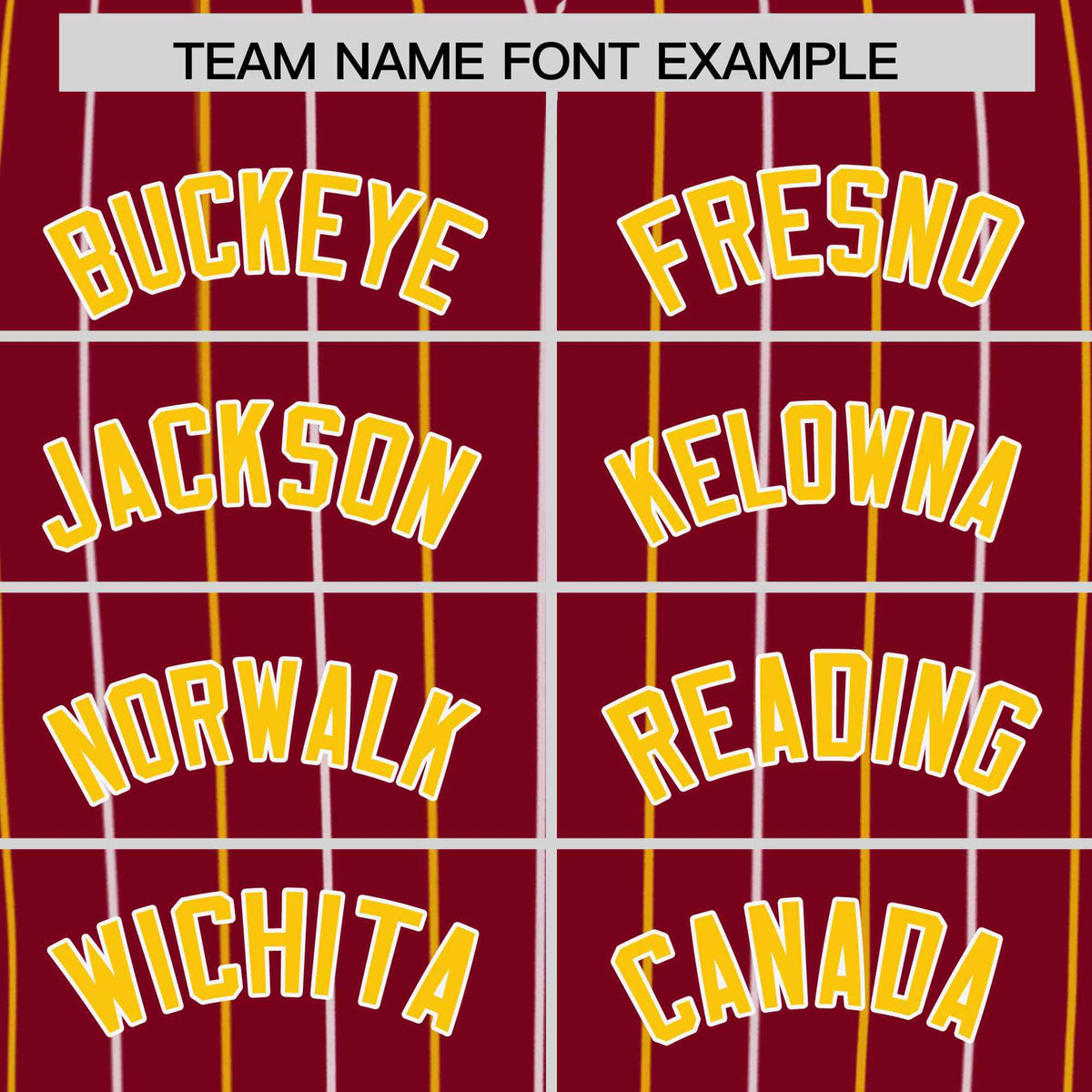 Custom Crimson Gold and White Bi-Color Stripes Fashion Authentic Baseball Jersey