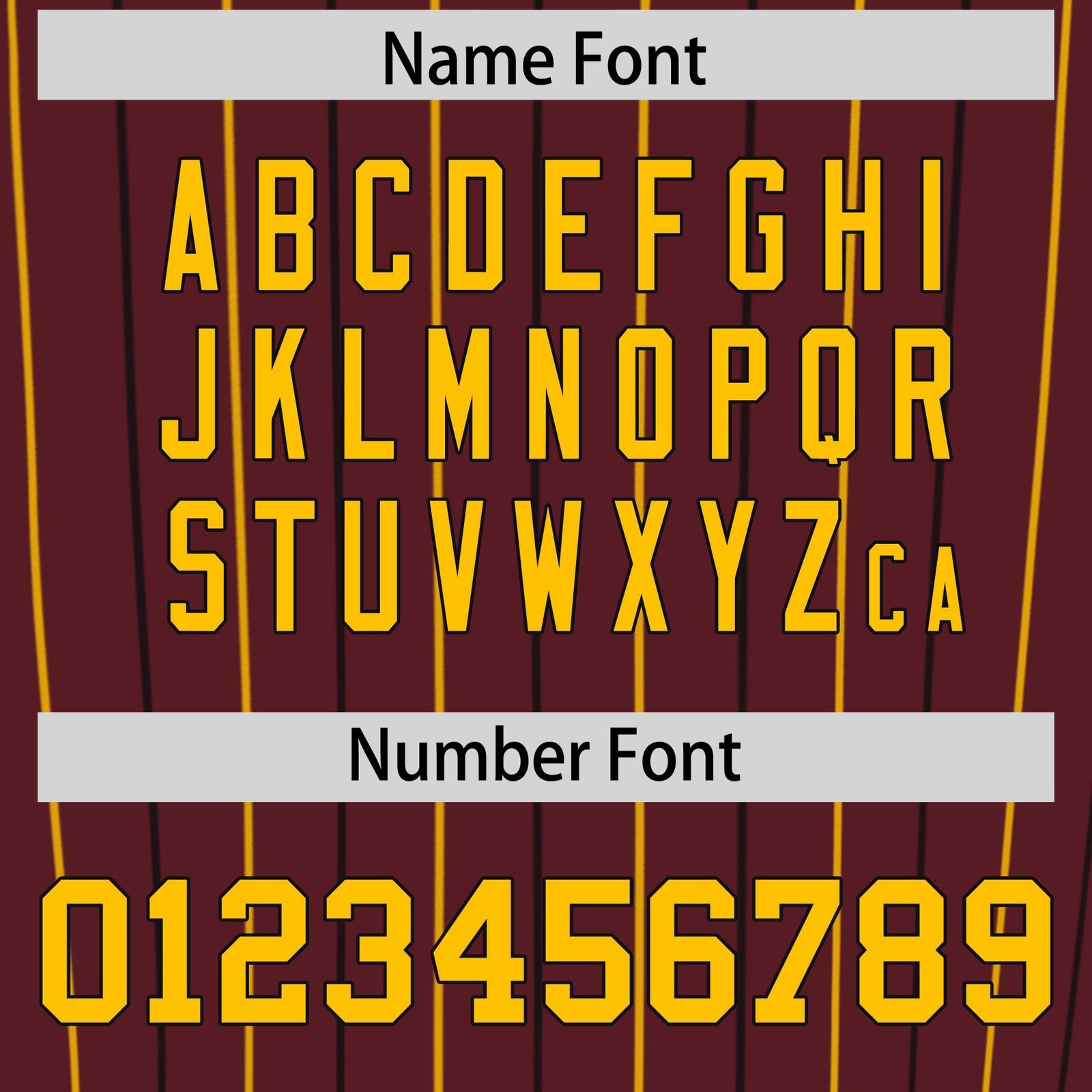 Custom Burgundy Gold and Black Bi-Color Stripes Fashion Authentic Baseball Jersey