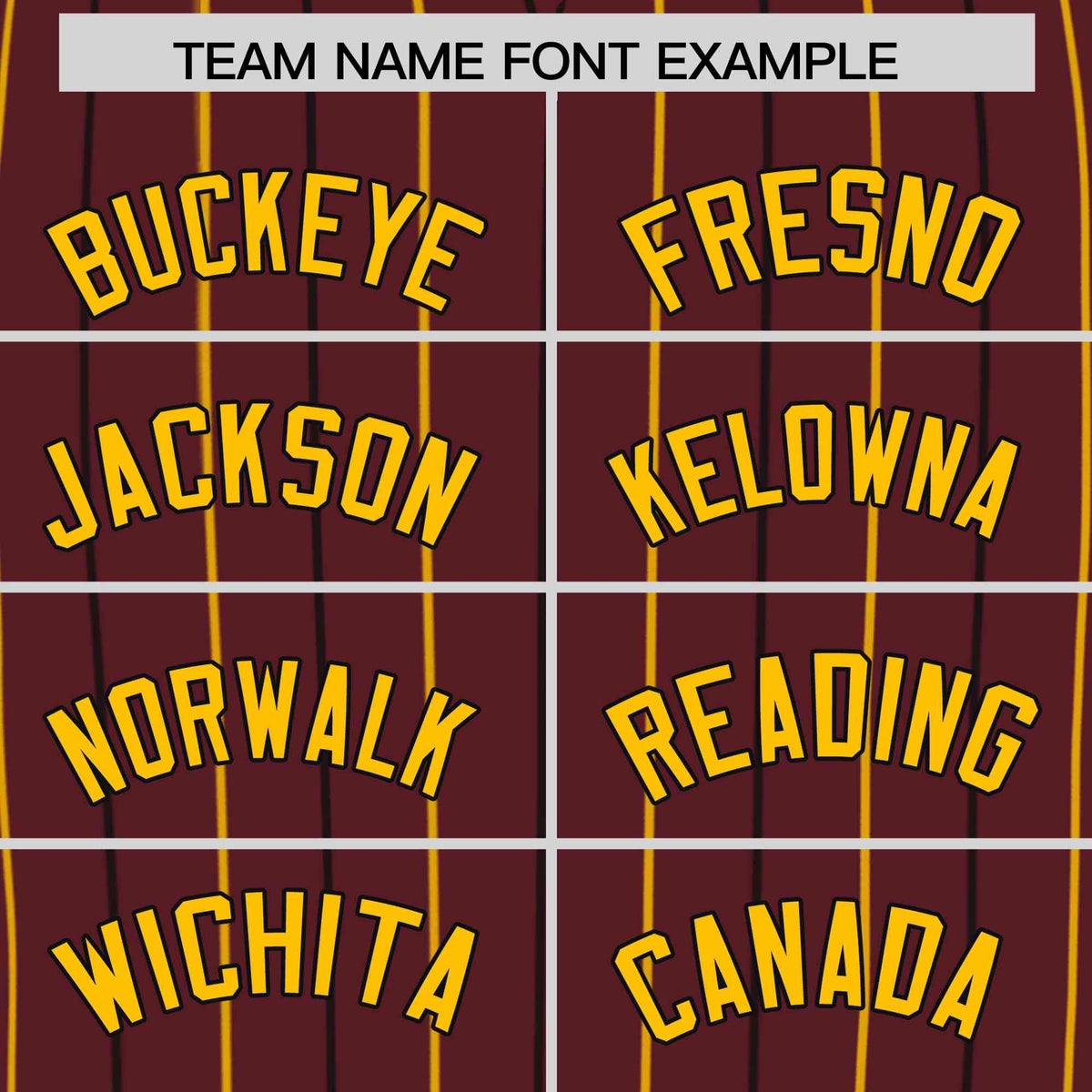 Custom Burgundy Gold and Black Bi-Color Stripes Fashion Authentic Baseball Jersey