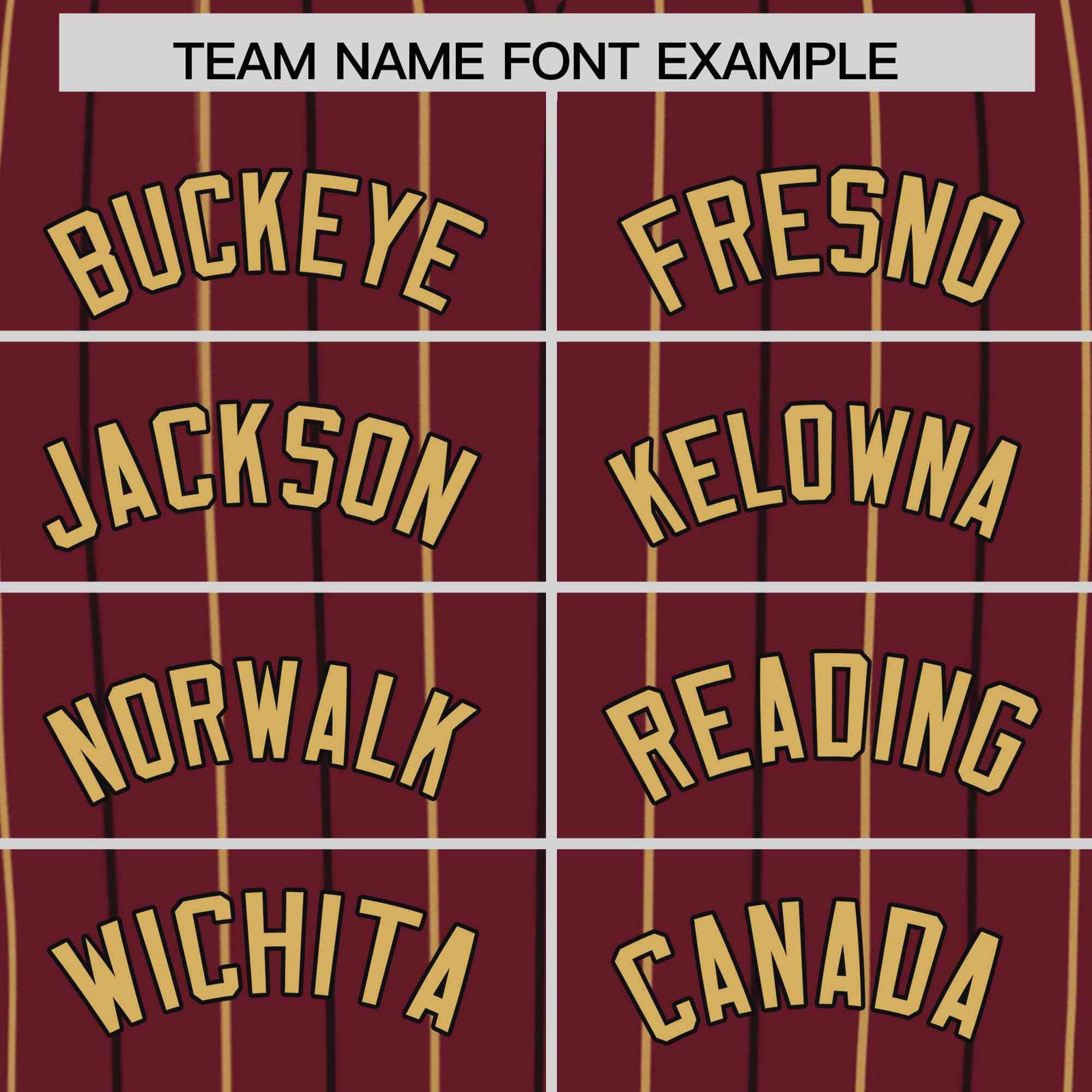 Custom Burgundy Old Gold and Black Bi-Color Stripes Fashion Authentic Baseball Jersey