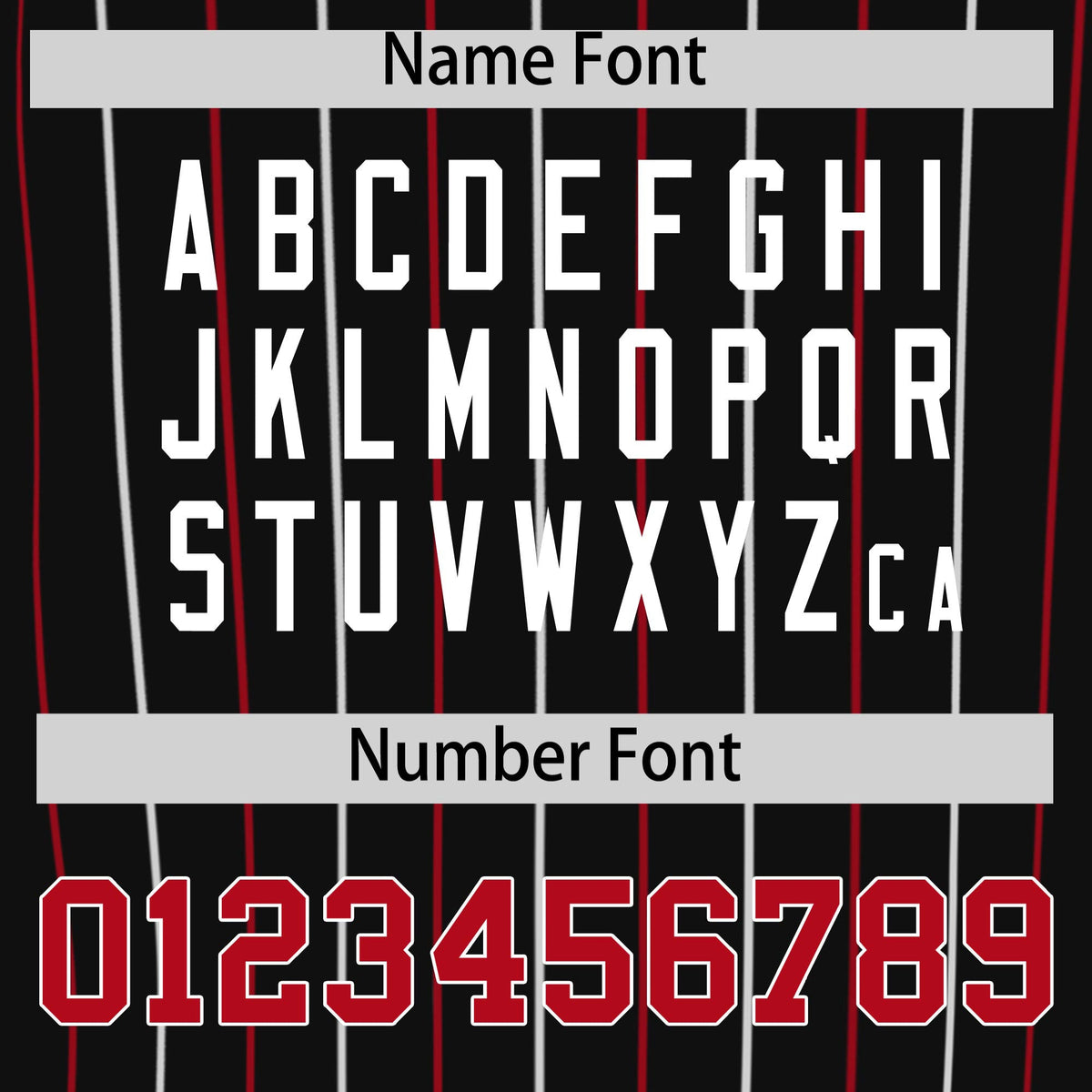 Custom Black Red and White Bi-Color Stripes Fashion Authentic Baseball Jersey