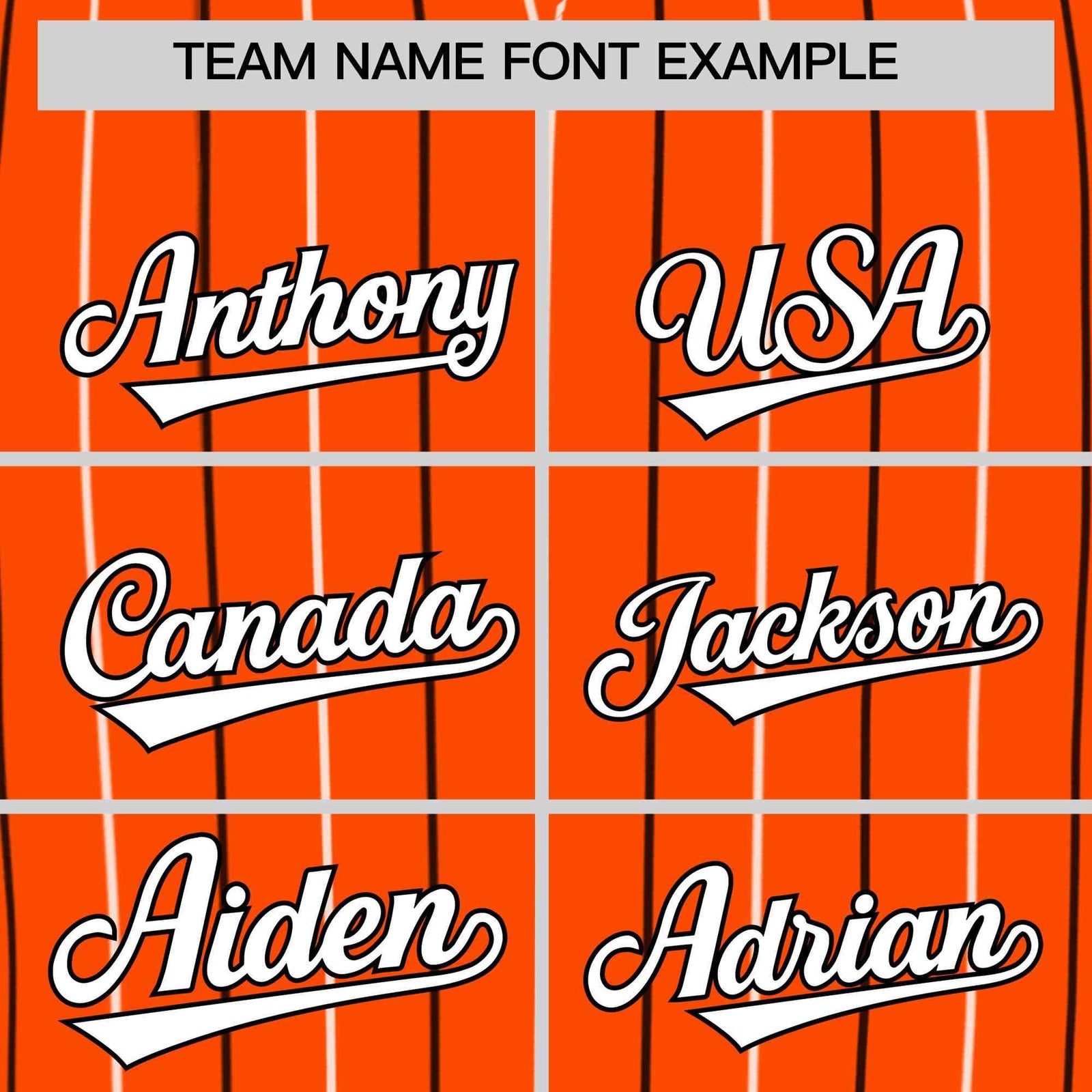 Custom Orange White and Black Bi-Color Stripes Fashion Authentic Baseball Jersey