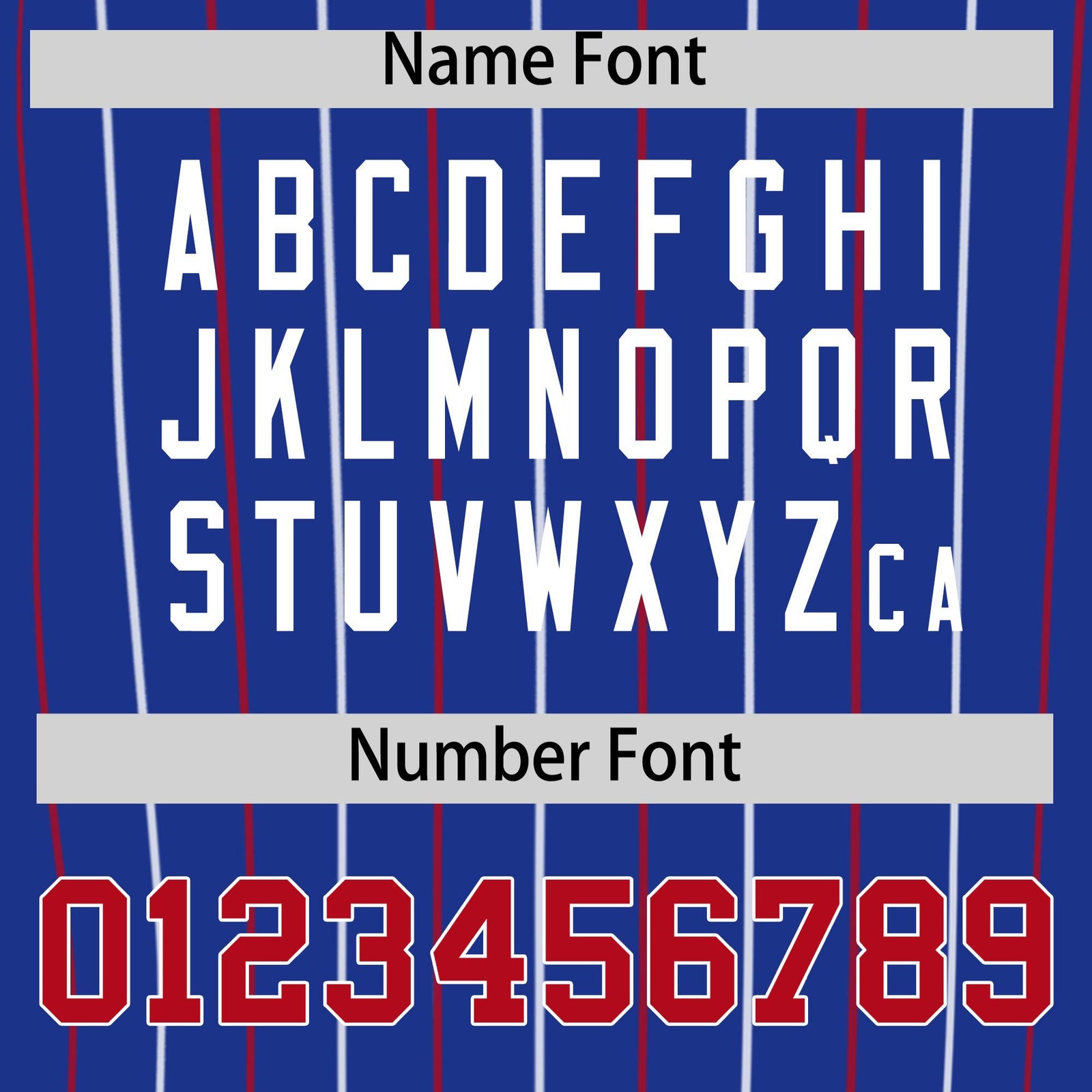 Custom Royal Red and White Bi-Color Stripes Fashion Authentic Baseball Jersey