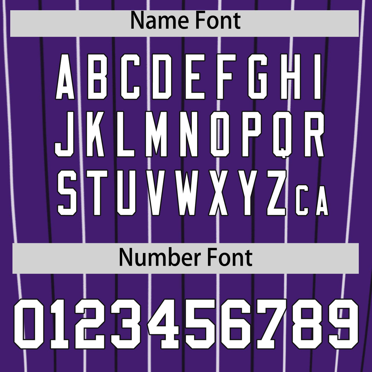 Custom Purple White and Black Bi-Color Stripes Fashion Authentic Baseball Jersey