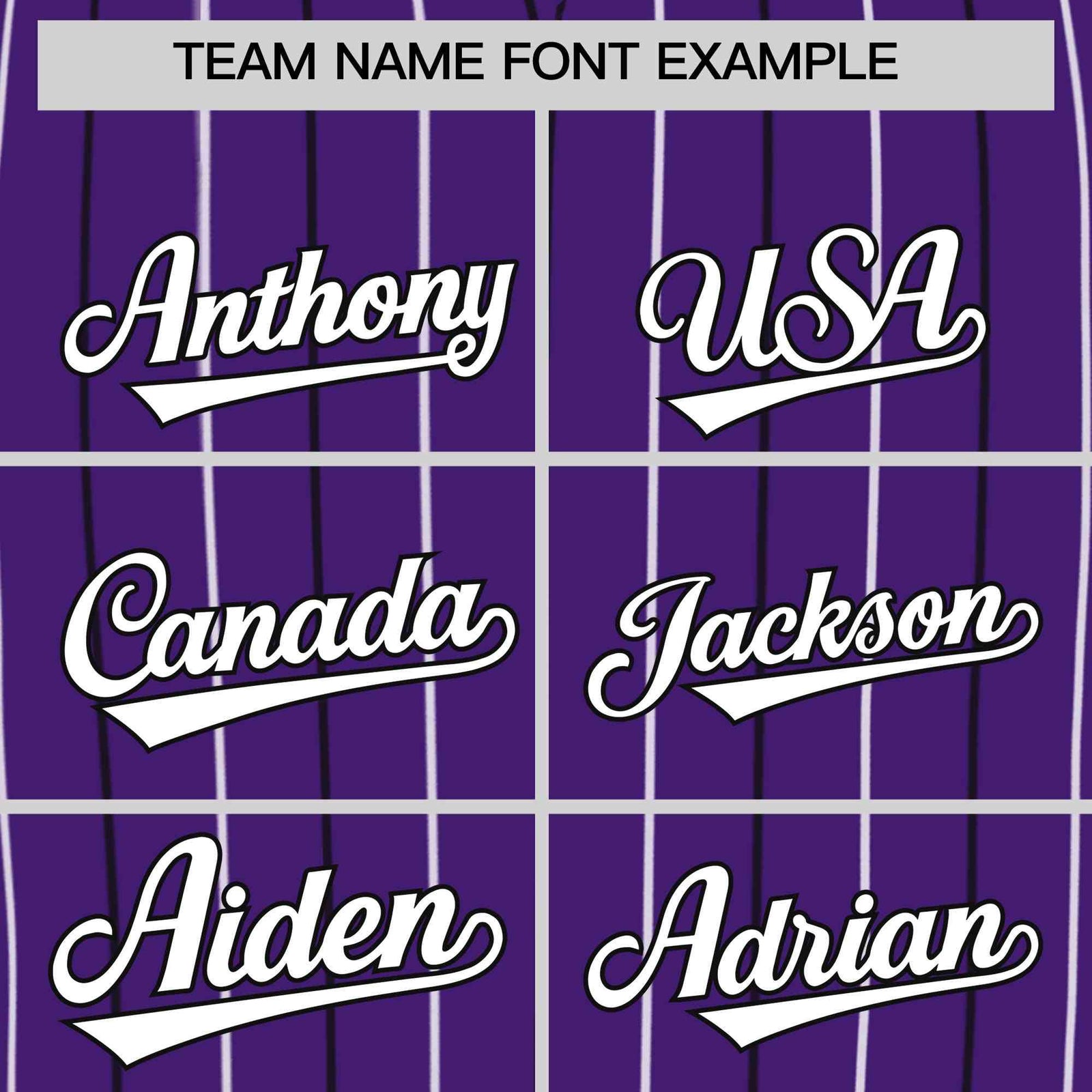 Custom Purple White and Black Bi-Color Stripes Fashion Authentic Baseball Jersey