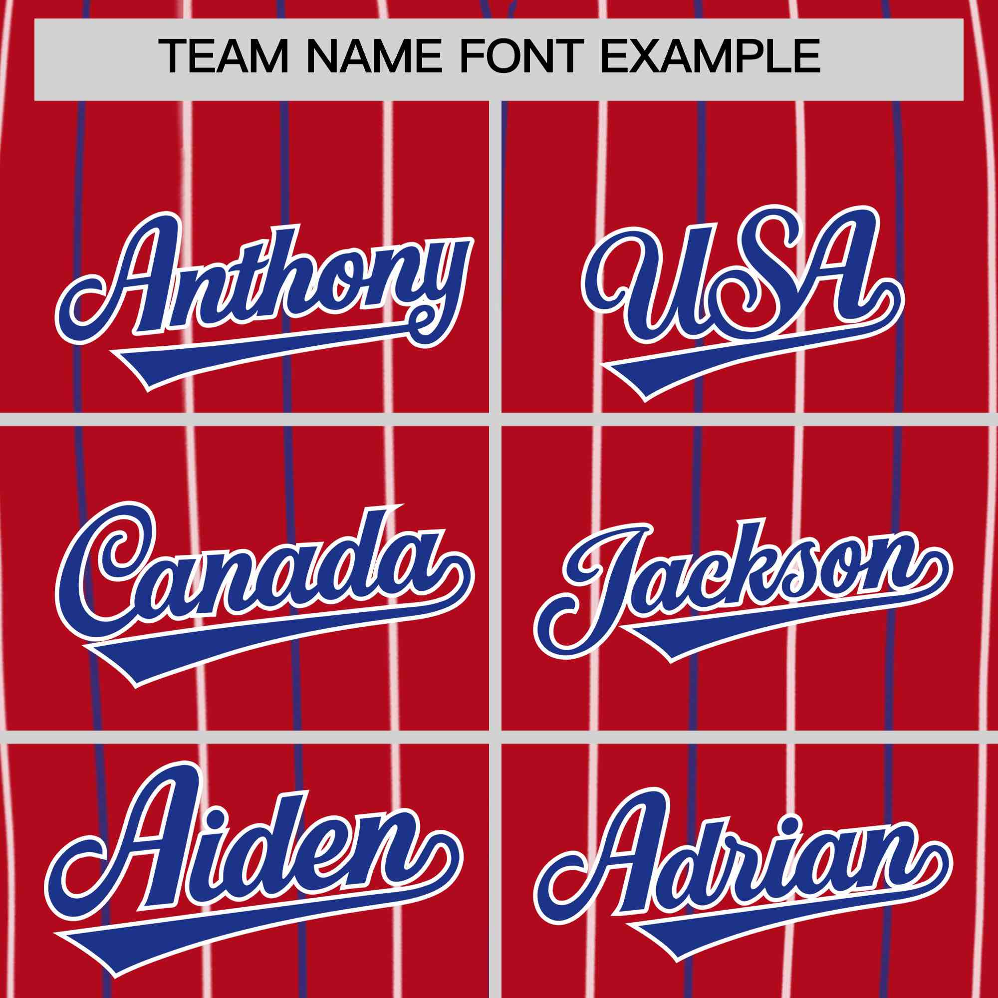 Custom Red Royal and White Bi-Color Stripes Fashion Authentic Baseball Jersey