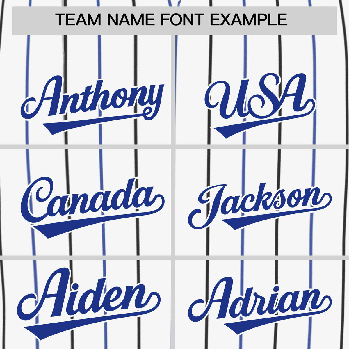 Custom White Royal and Black Bi-Color Stripes Fashion Authentic Baseball Jersey