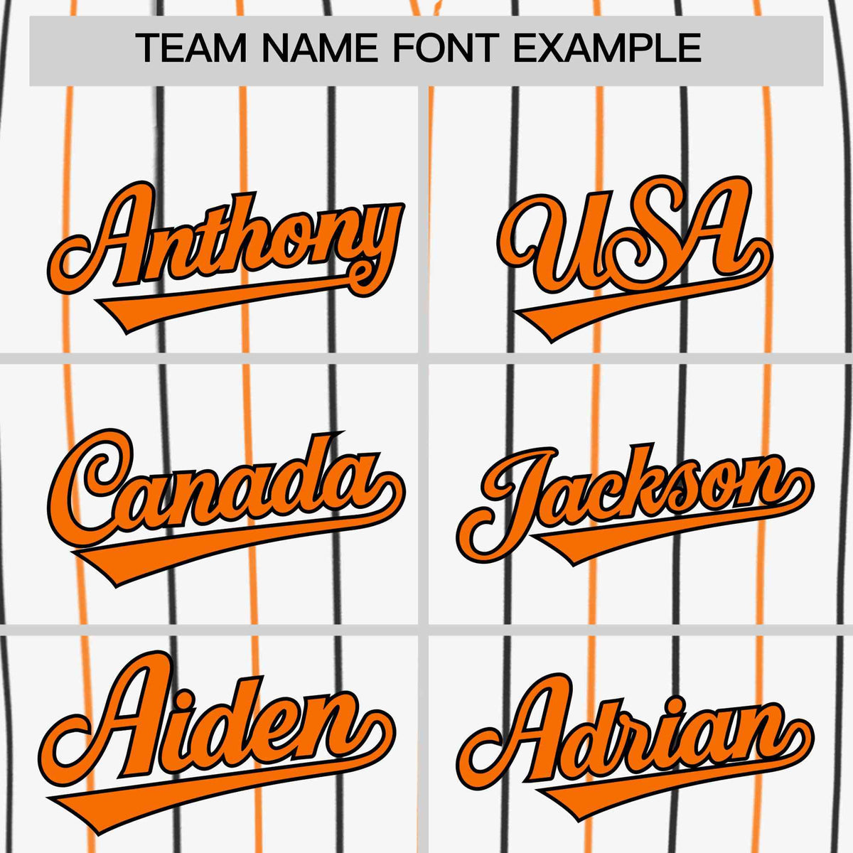 Custom White Orange and White Bi-Color Stripes Fashion Authentic Baseball Jersey