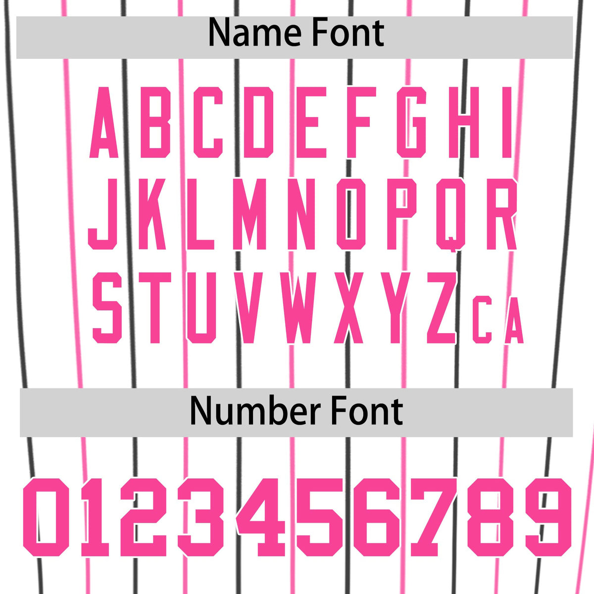 Custom White Black and Pink Bi-Color Stripes Fashion Authentic Baseball Jersey