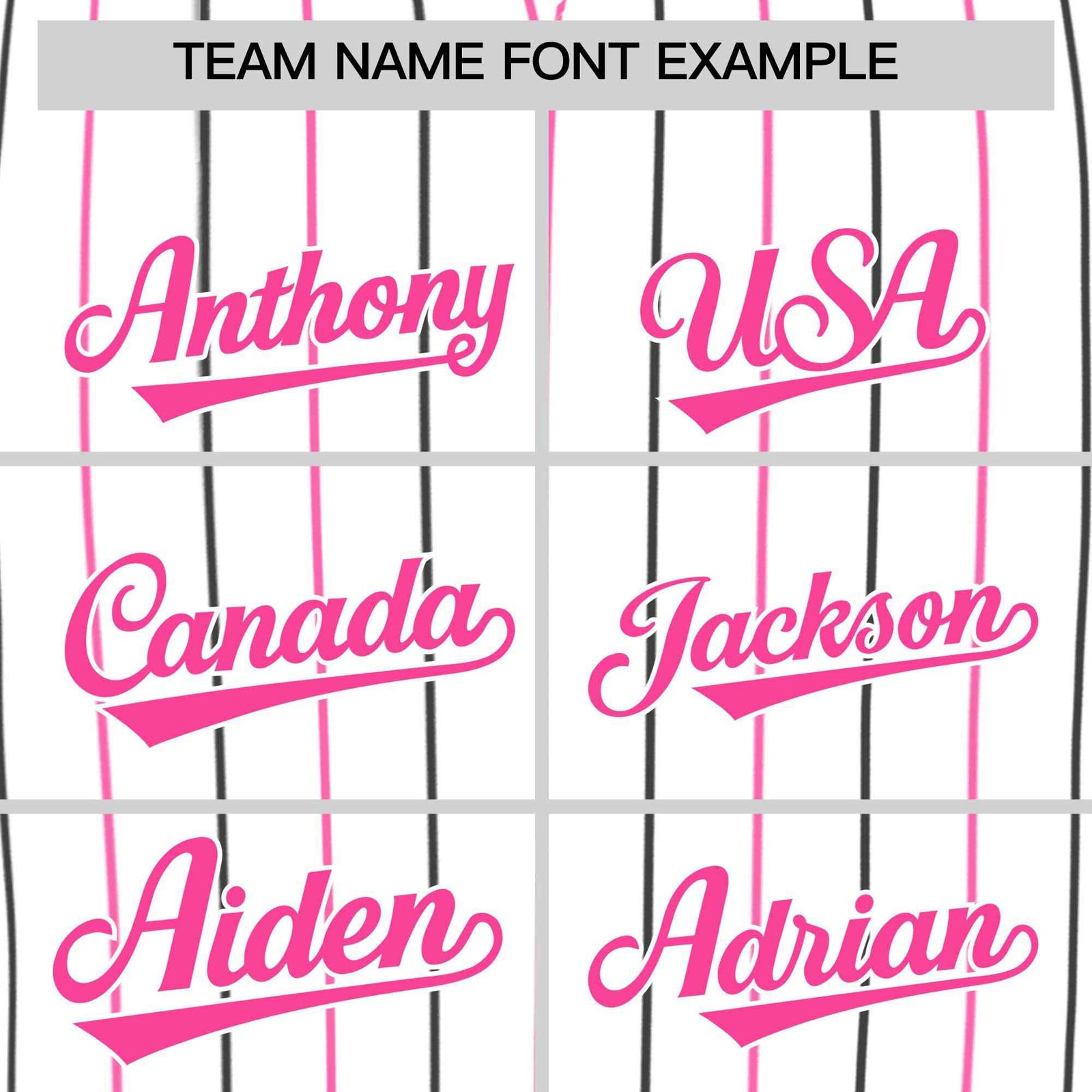 Custom White Black and Pink Bi-Color Stripes Fashion Authentic Baseball Jersey