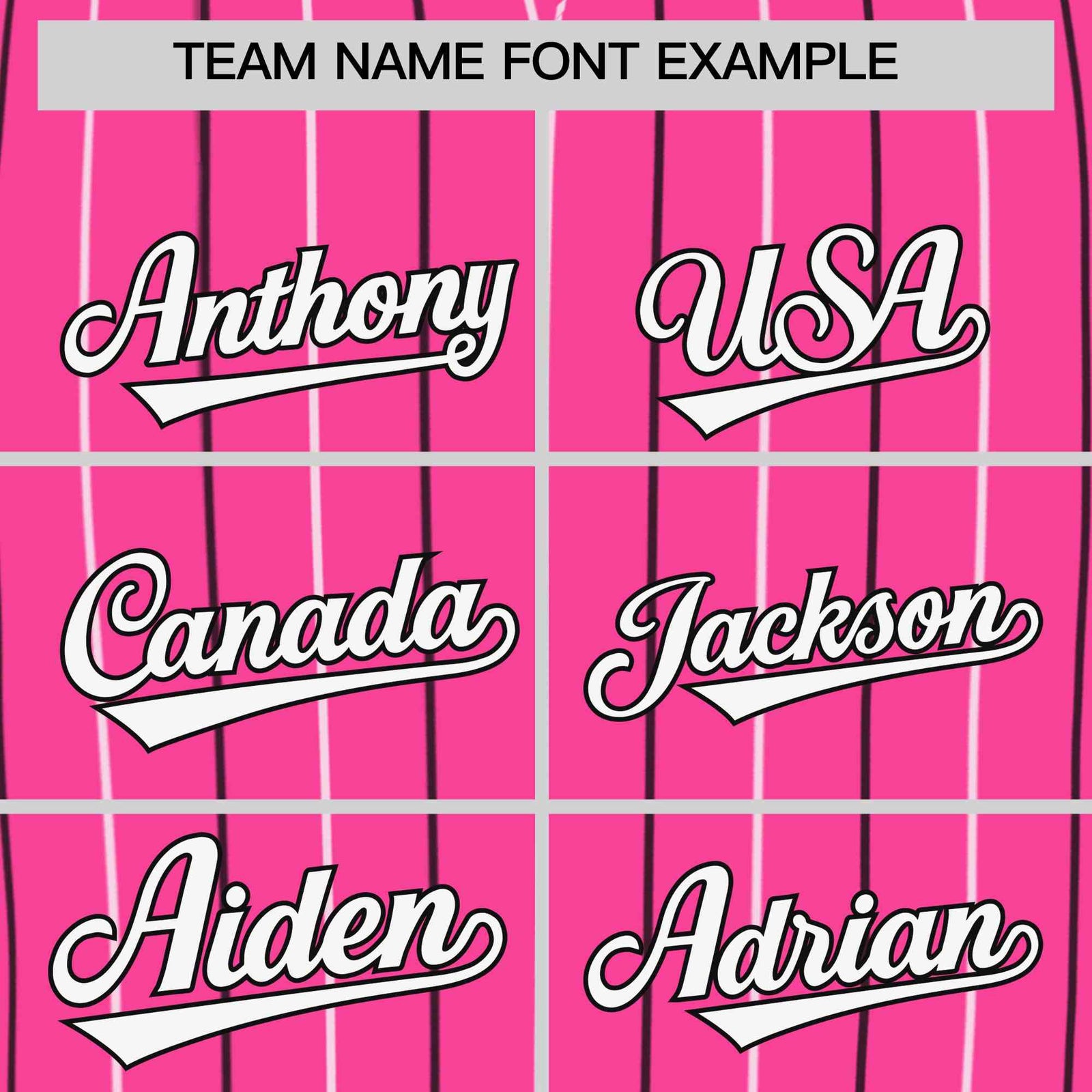 Custom Pink White and Black Bi-Color Stripes Fashion Authentic Baseball Jersey