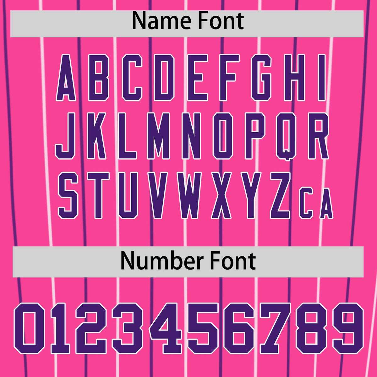 Custom Pink White and Purple Bi-Color Stripes Fashion Authentic Baseball Jersey