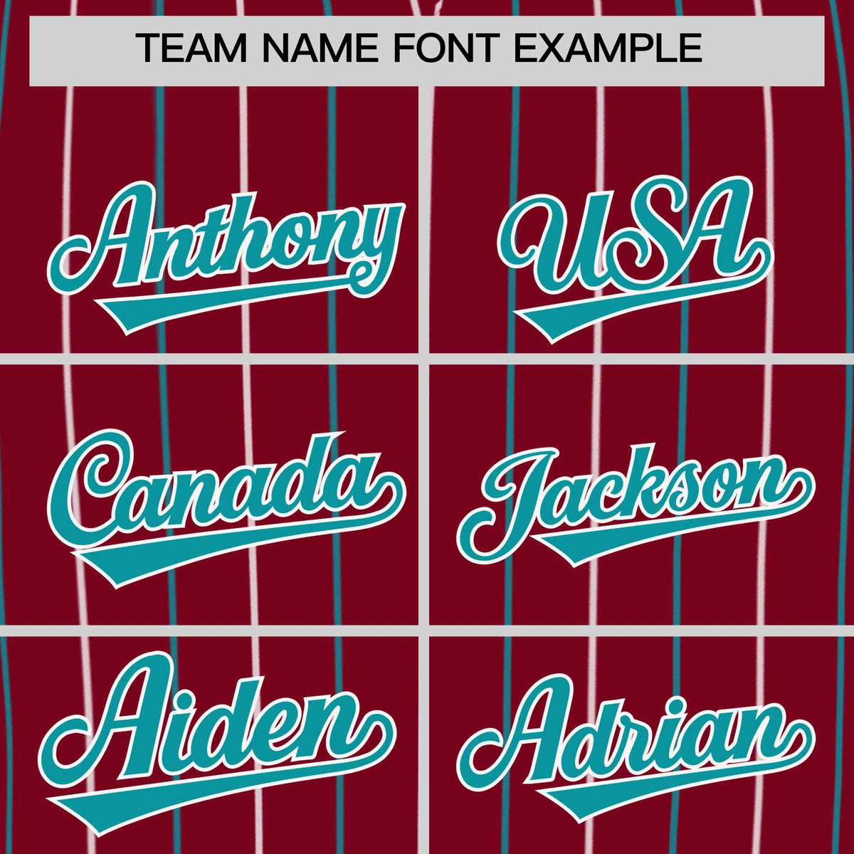 Custom Crimson Aqua and White Bi-Color Stripes Fashion Authentic Baseball Jersey