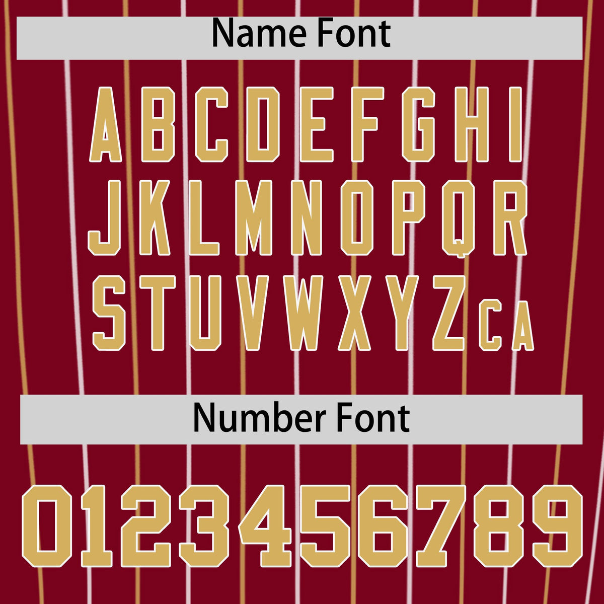 Custom Crimson Old Gold and White Bi-Color Stripes Fashion Authentic Baseball Jersey