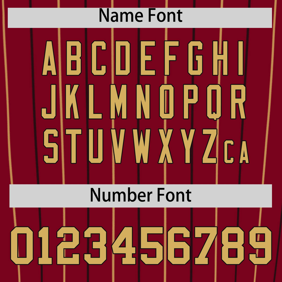 Custom Crimson Old Gold and Black Bi-Color Stripes Fashion Authentic Baseball Jersey