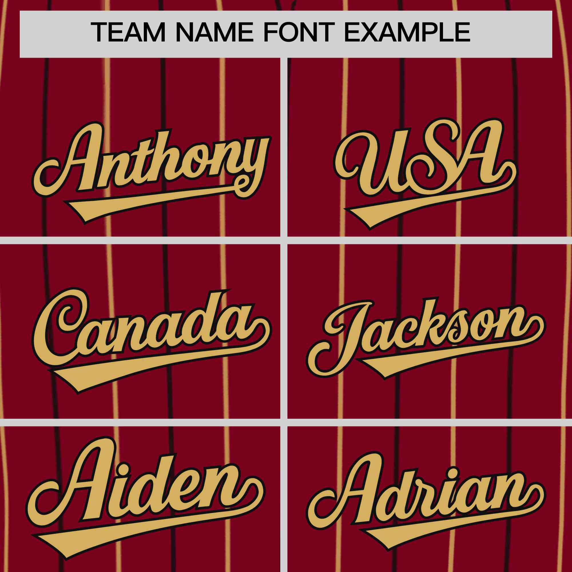 Custom Crimson Old Gold and Black Bi-Color Stripes Fashion Authentic Baseball Jersey