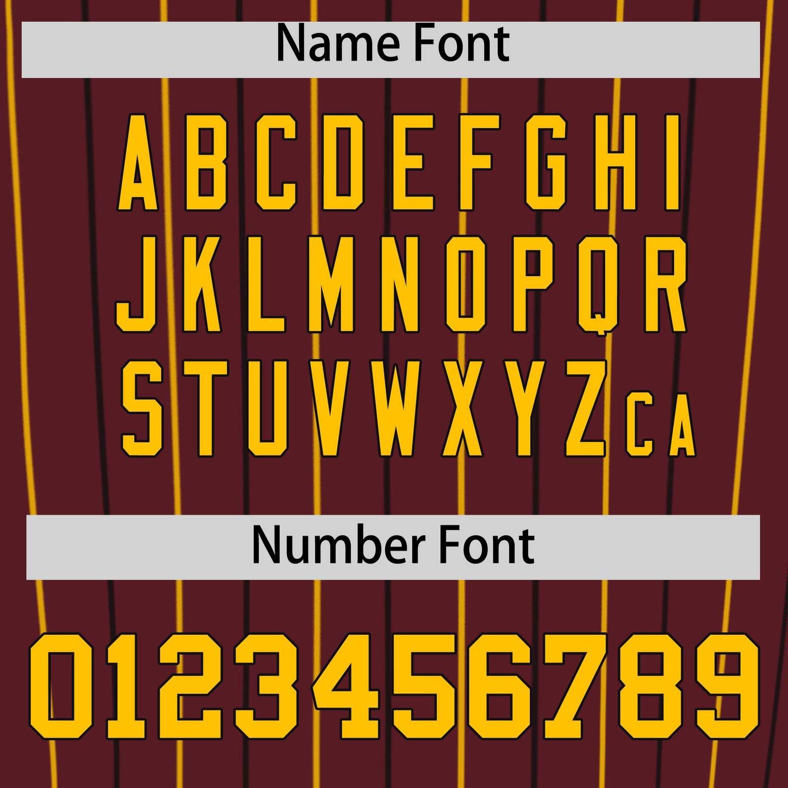 Custom Burgundy Gold and Black Bi-Color Stripes Fashion Authentic Baseball Jersey