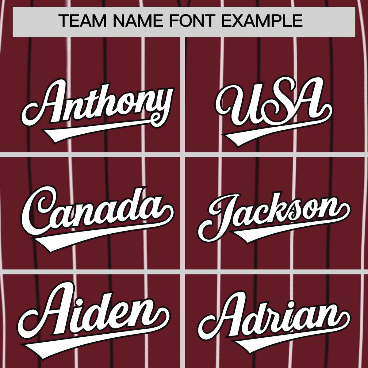 Custom Maroon White and Black Bi-Color Stripes Fashion Authentic Baseball Jersey