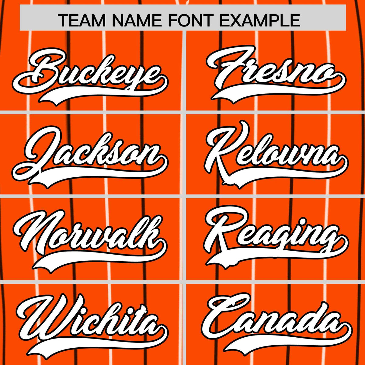 Custom Orange White and Black Bi-Color Stripes Fashion Authentic Baseball Jersey