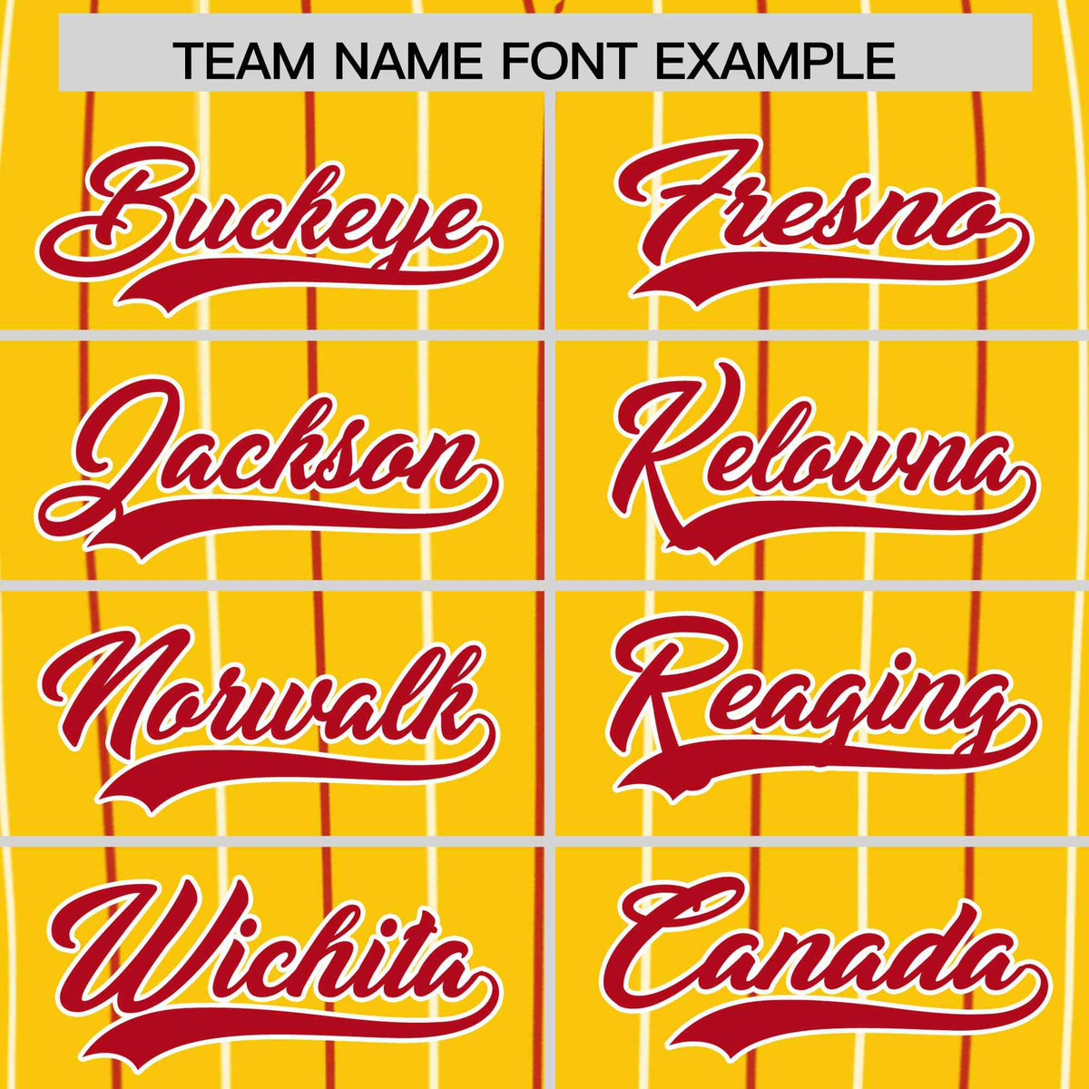 Custom Gold Red and White Bi-Color Stripes Fashion Authentic Baseball Jersey