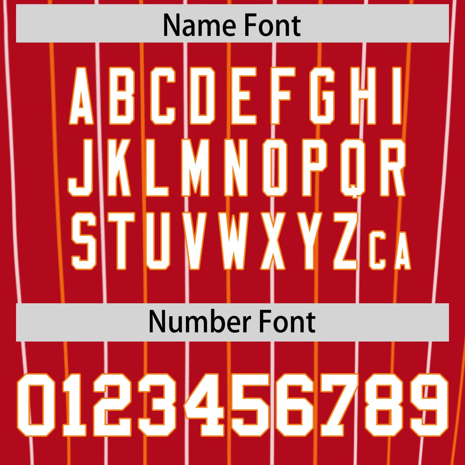 Custom Red White and Orange Bi-Color Stripes Fashion Authentic Baseball Jersey