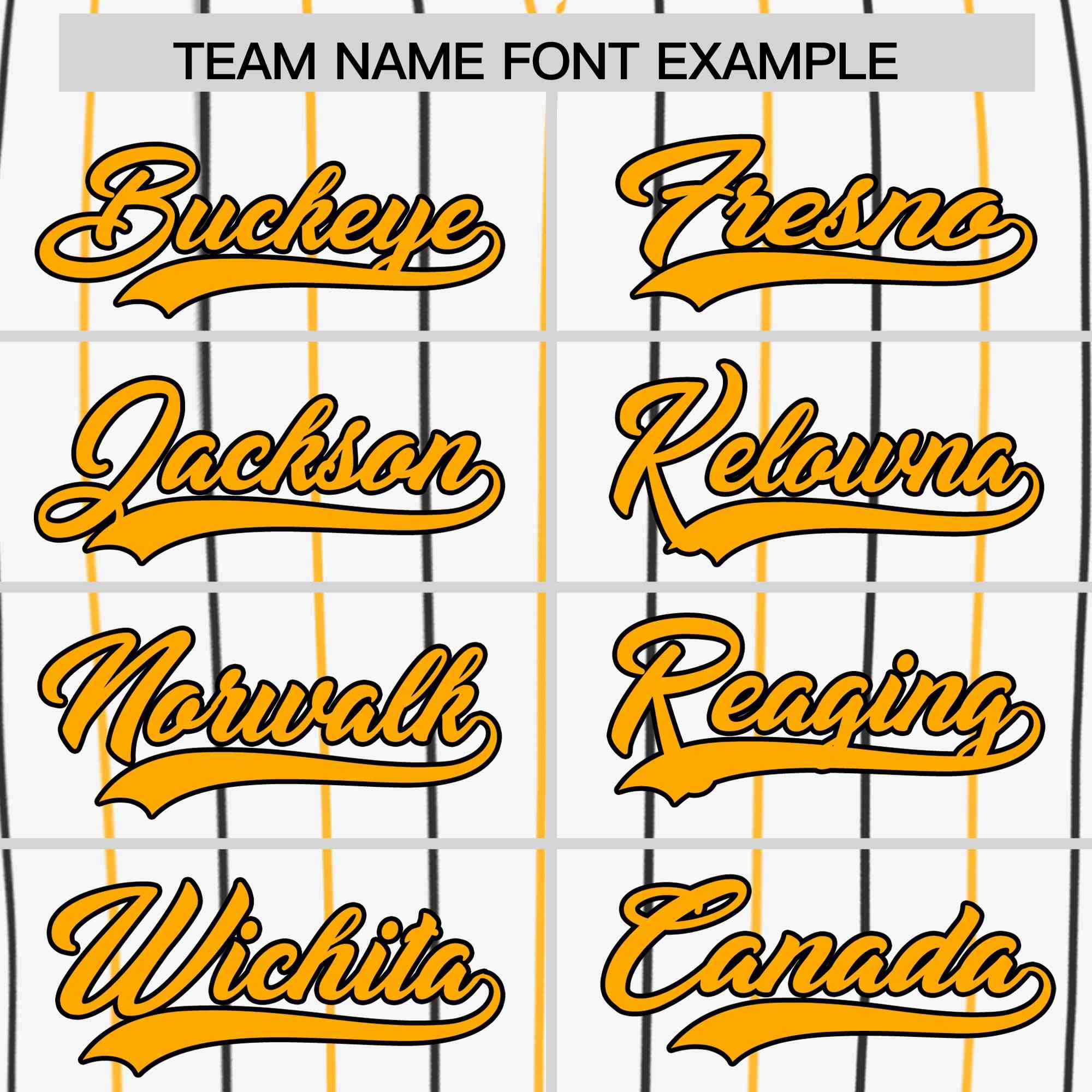 Custom White Yellow and Black Bi-Color Stripes Fashion Authentic Baseball Jersey