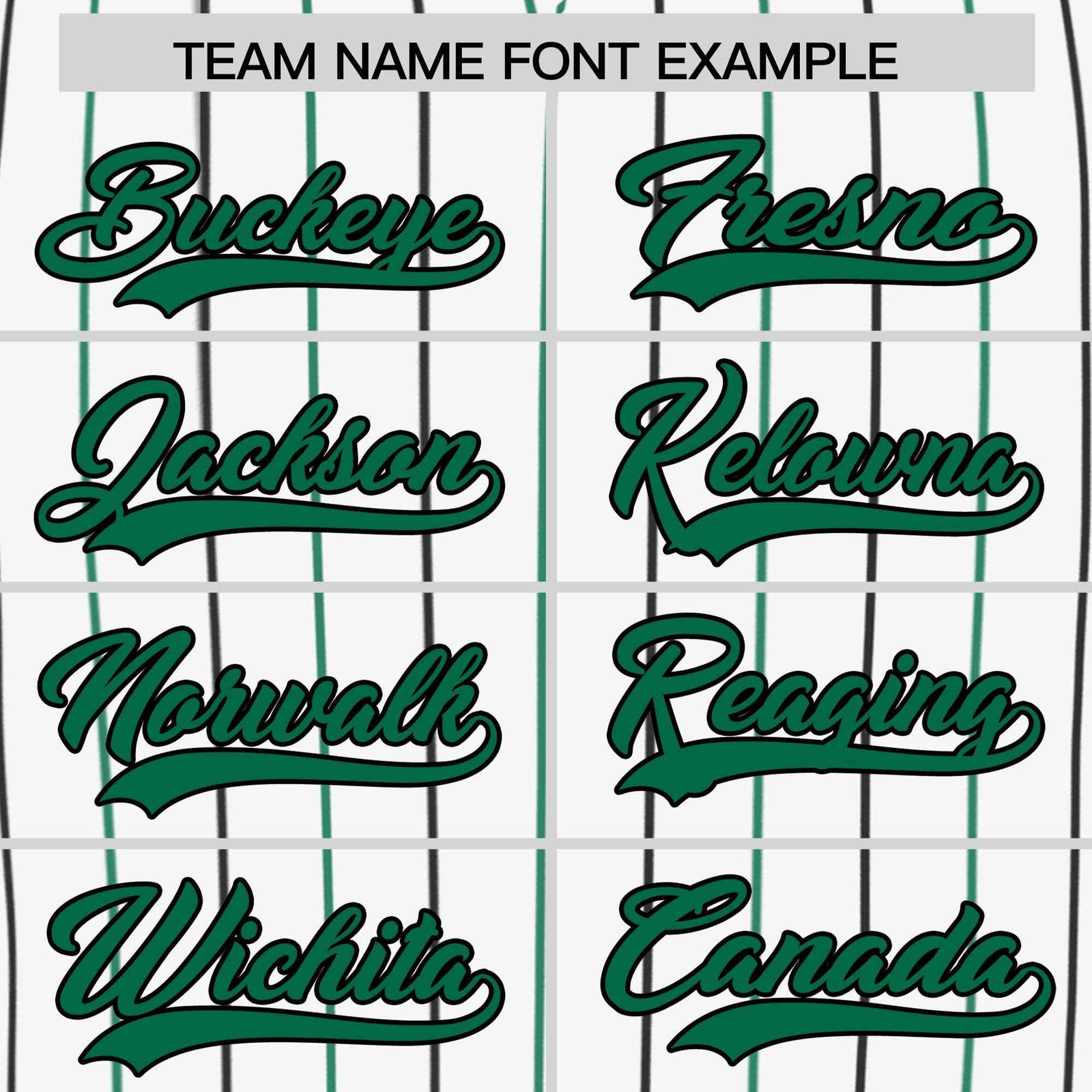 Custom White Kelly Green and Black Bi-Color Stripes Fashion Authentic Baseball Jersey