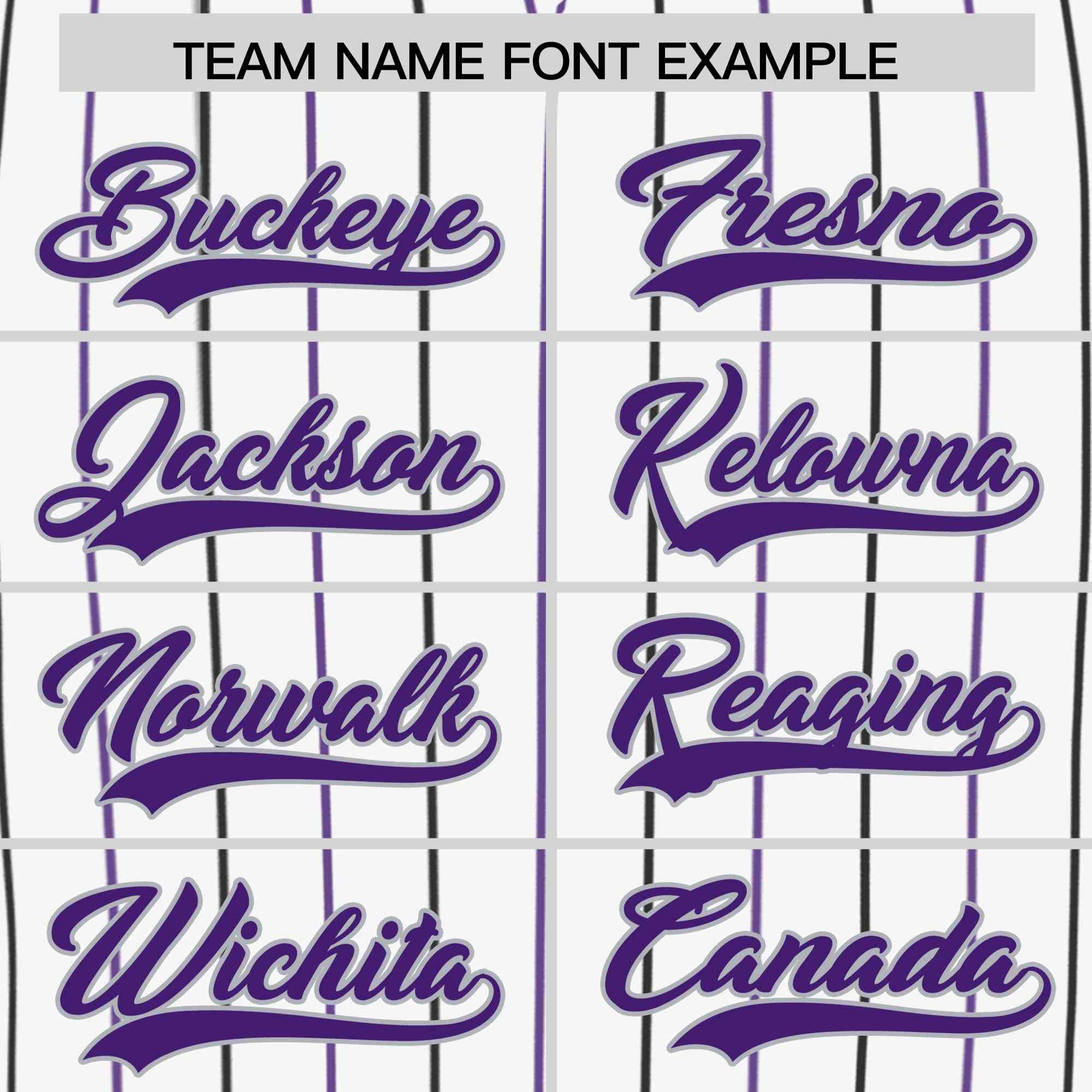 Custom White Purple and Gray Bi-Color Stripes Fashion Authentic Baseball Jersey