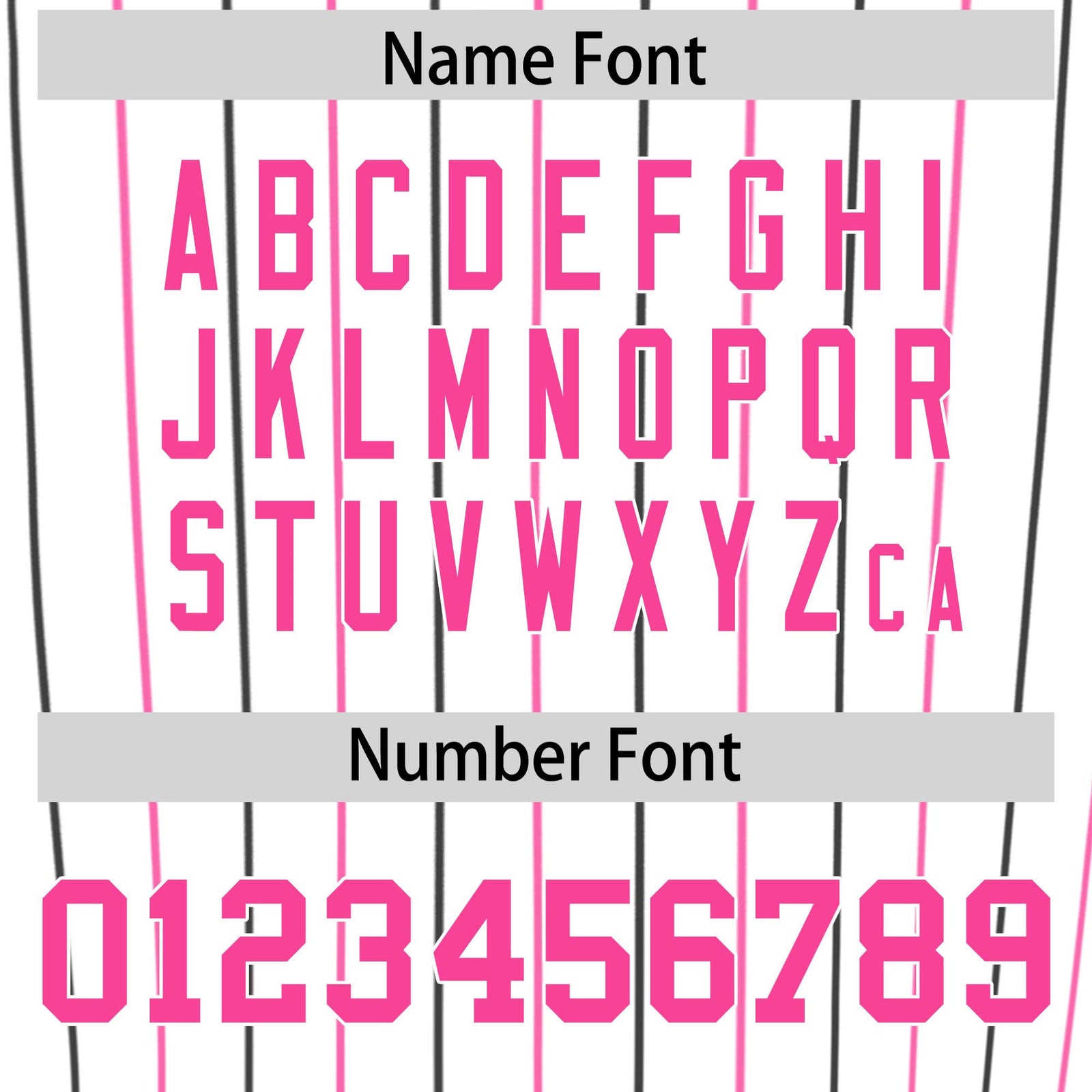 Custom White Black and Pink Bi-Color Stripes Fashion Authentic Baseball Jersey