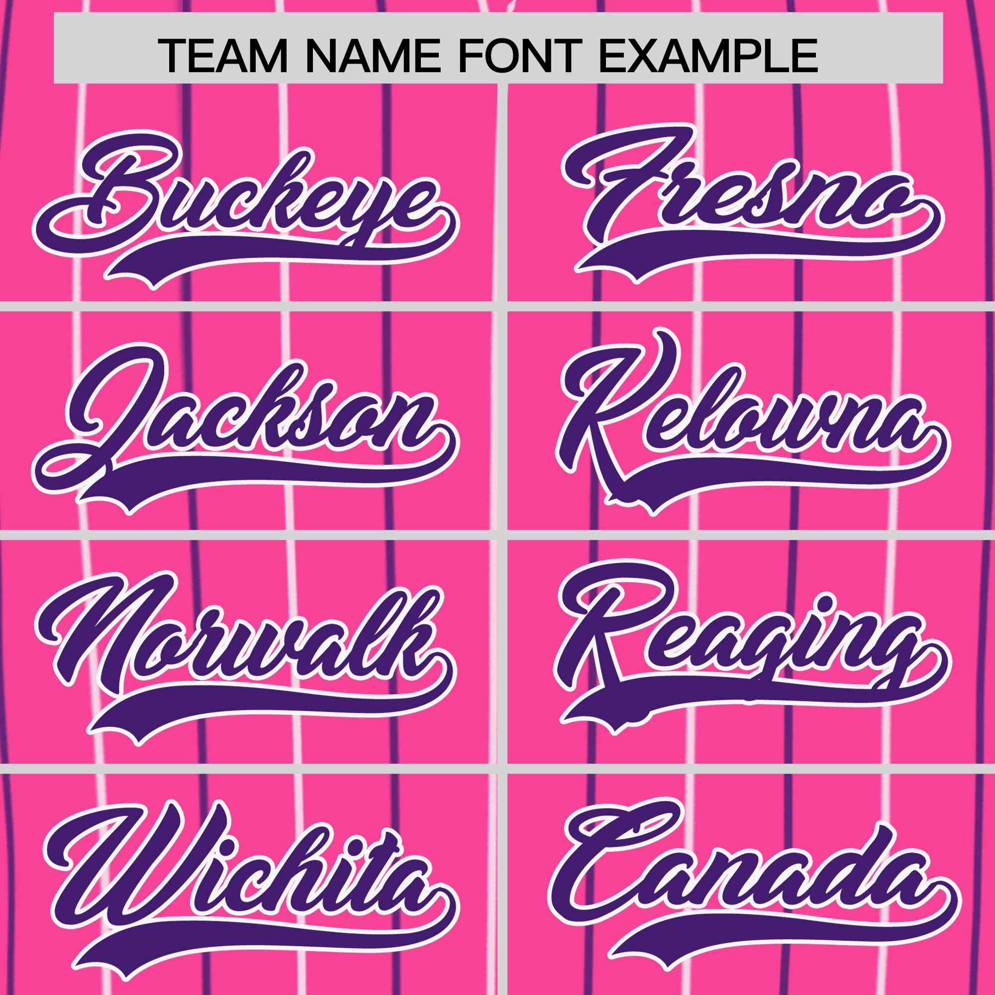 Custom Pink White and Purple Bi-Color Stripes Fashion Authentic Baseball Jersey