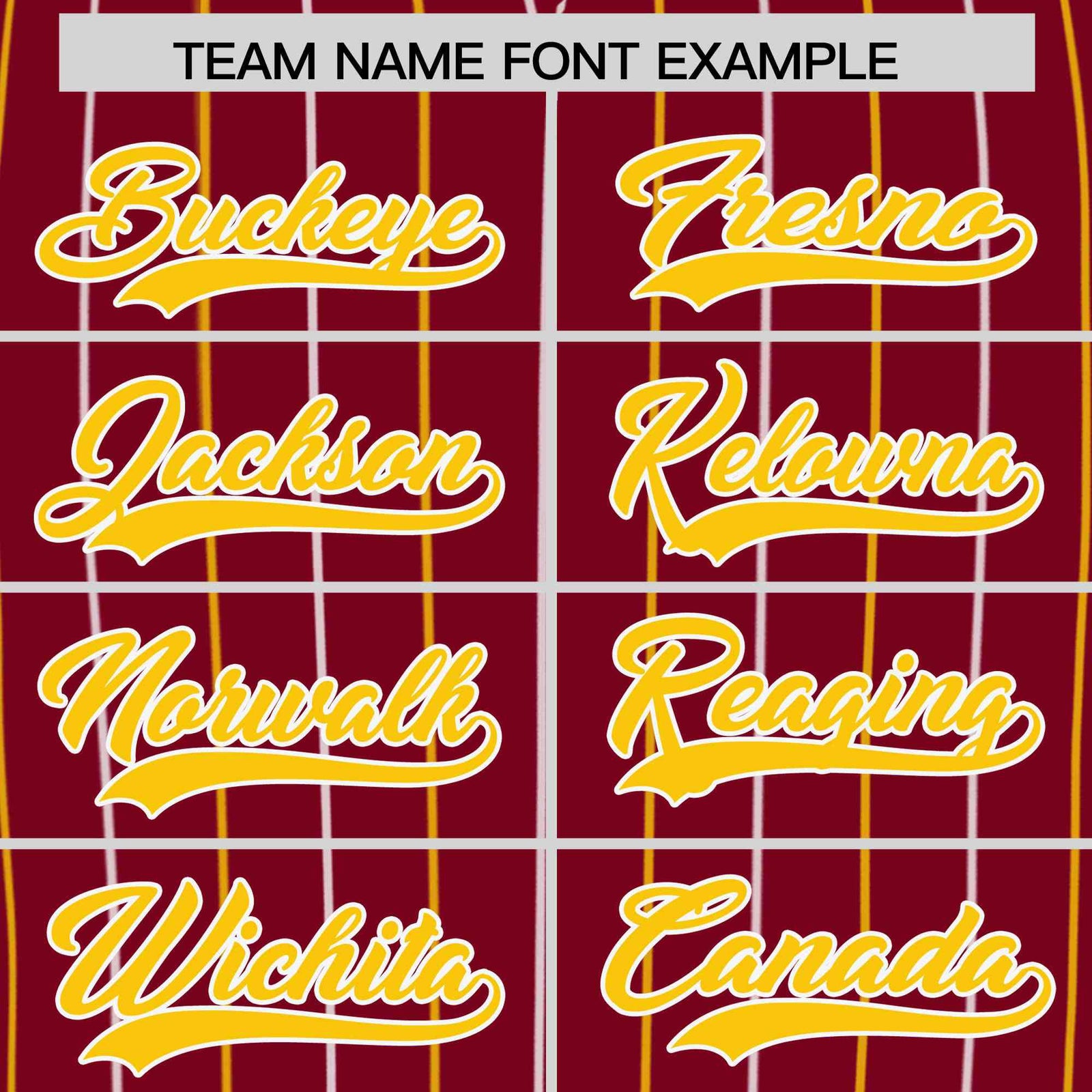 Custom Crimson Gold and White Bi-Color Stripes Fashion Authentic Baseball Jersey