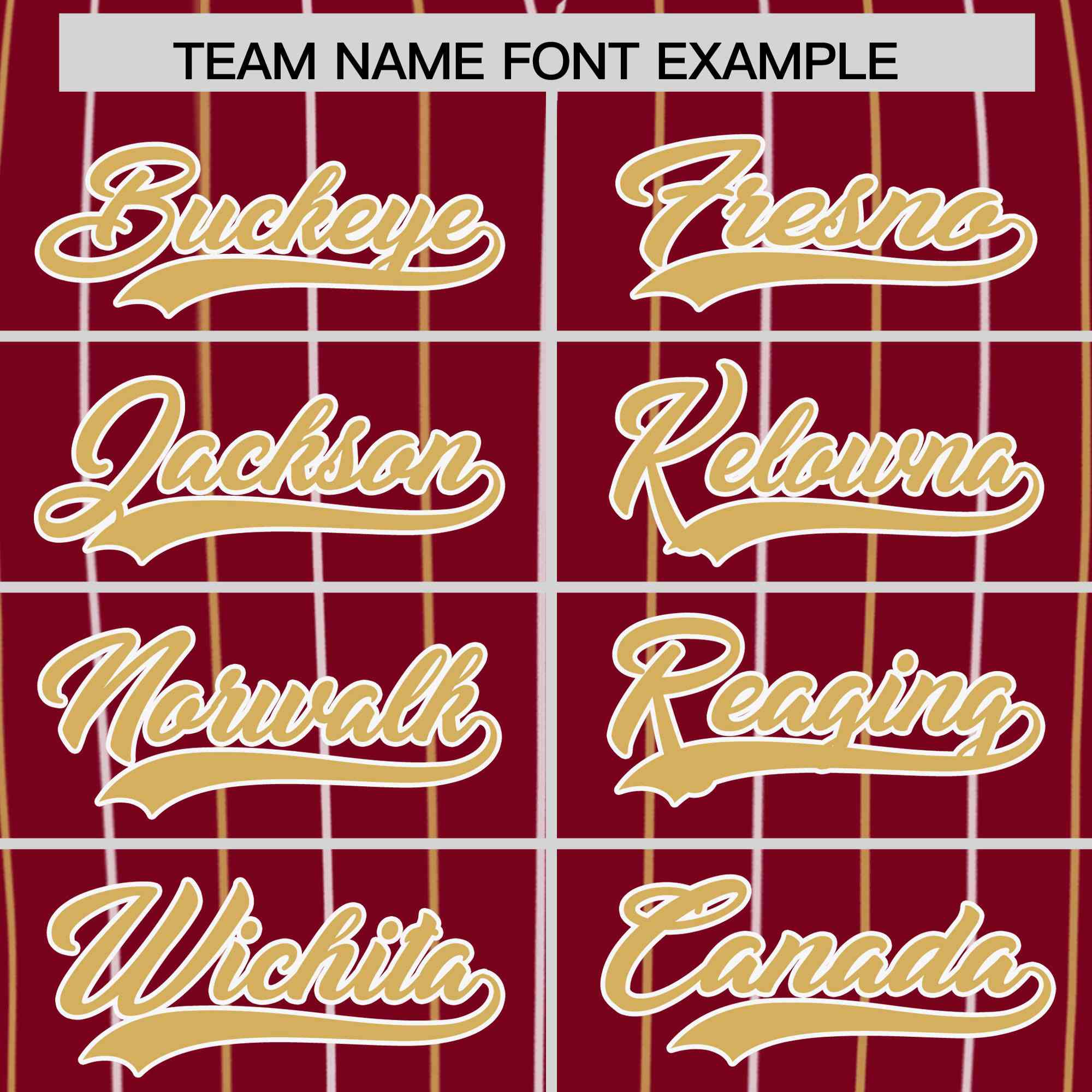 Custom Crimson Old Gold and White Bi-Color Stripes Fashion Authentic Baseball Jersey
