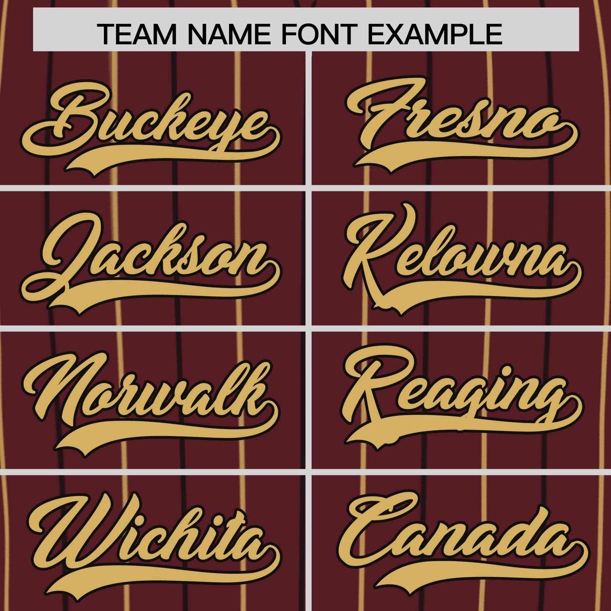 Custom Burgundy Old Gold and Black Bi-Color Stripes Fashion Authentic Baseball Jersey