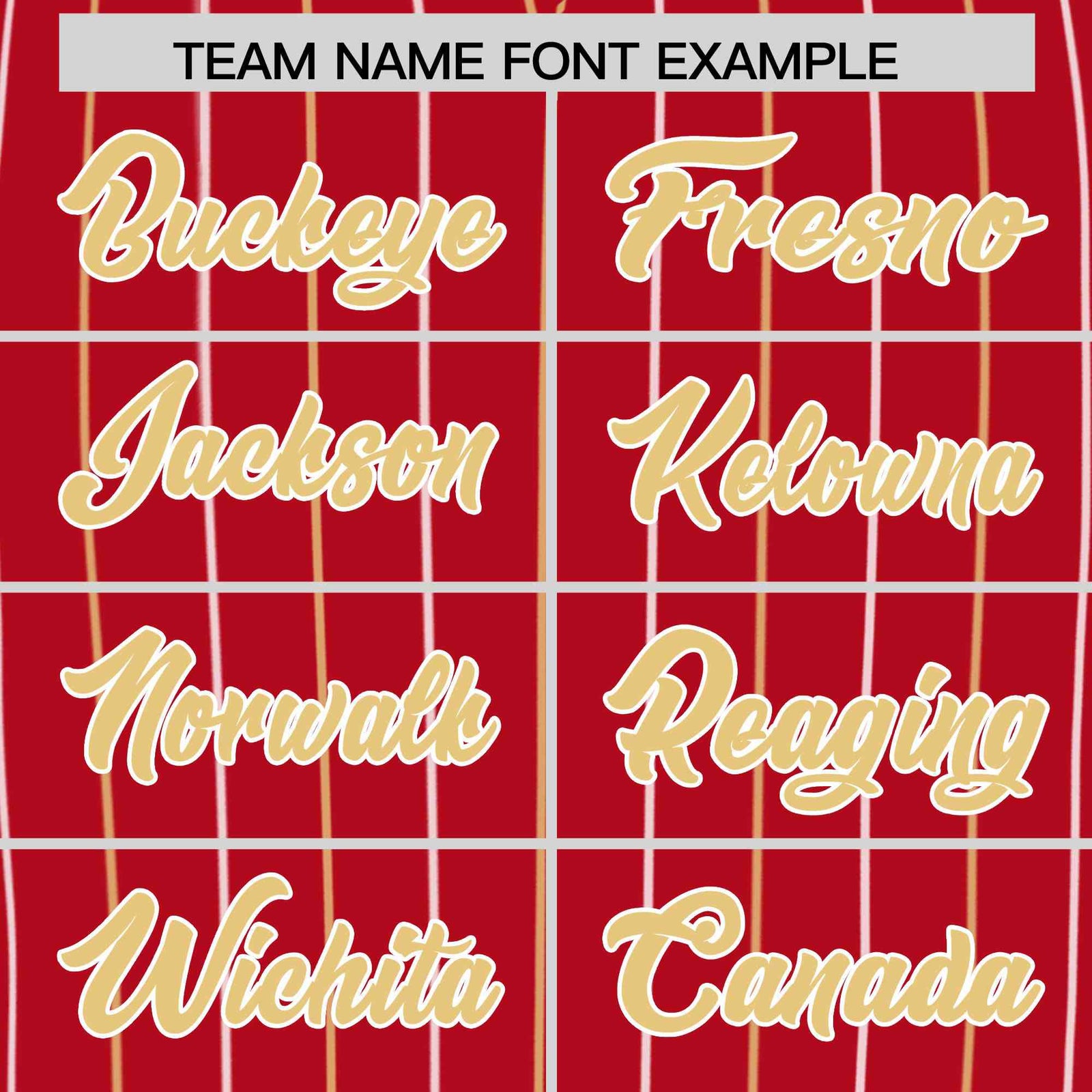 Custom Red Khaki and White Bi-Color Stripes Fashion Authentic Baseball Jersey