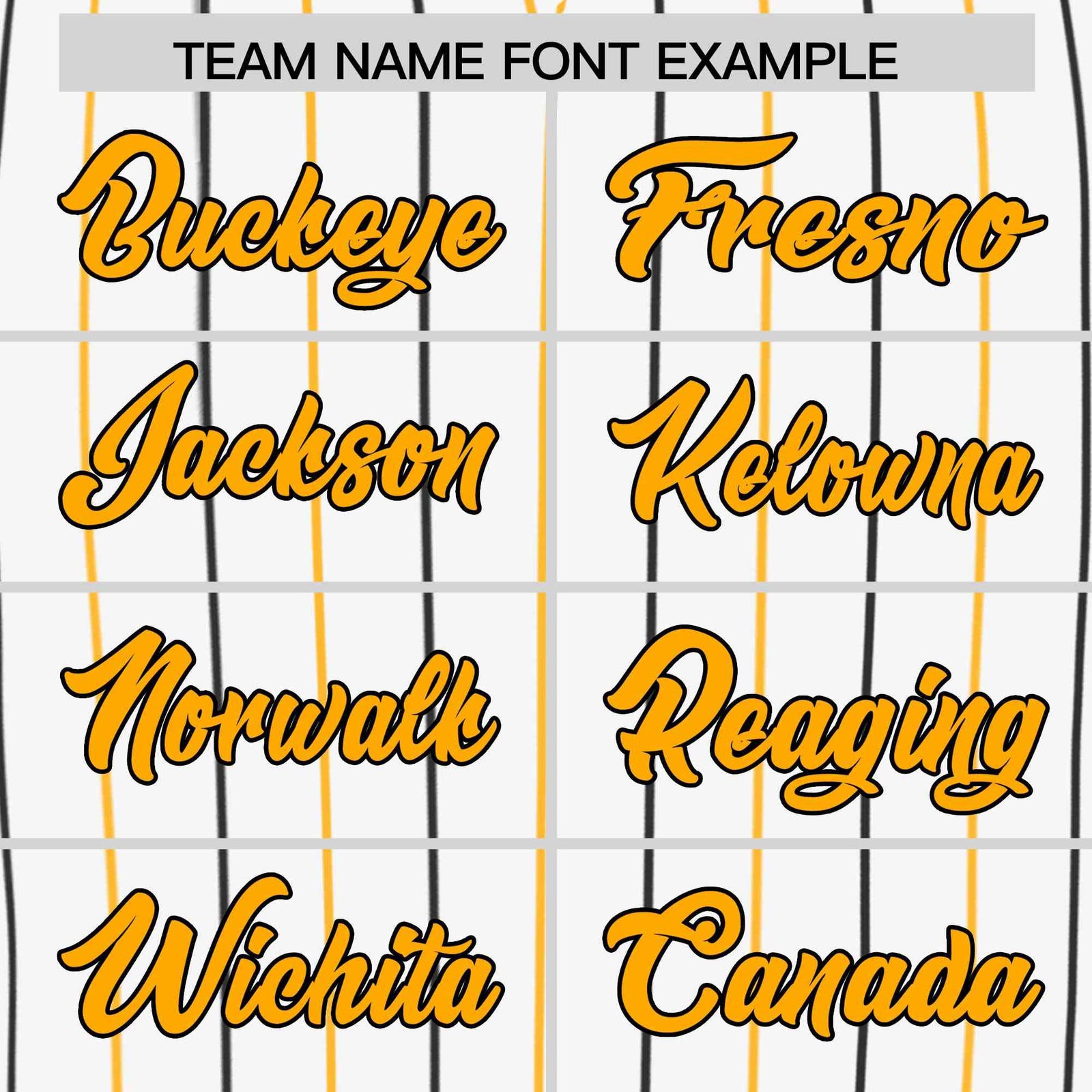 Custom White Yellow and Black Bi-Color Stripes Fashion Authentic Baseball Jersey