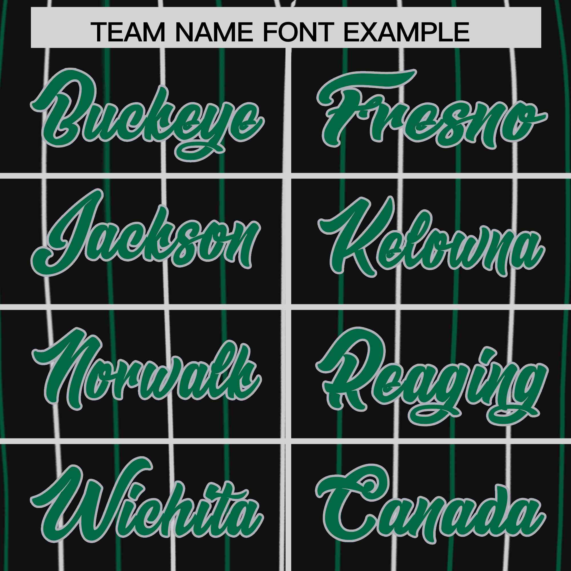 Custom Black Kelly Green and Gray Bi-Color Stripes Fashion Authentic Baseball Jersey